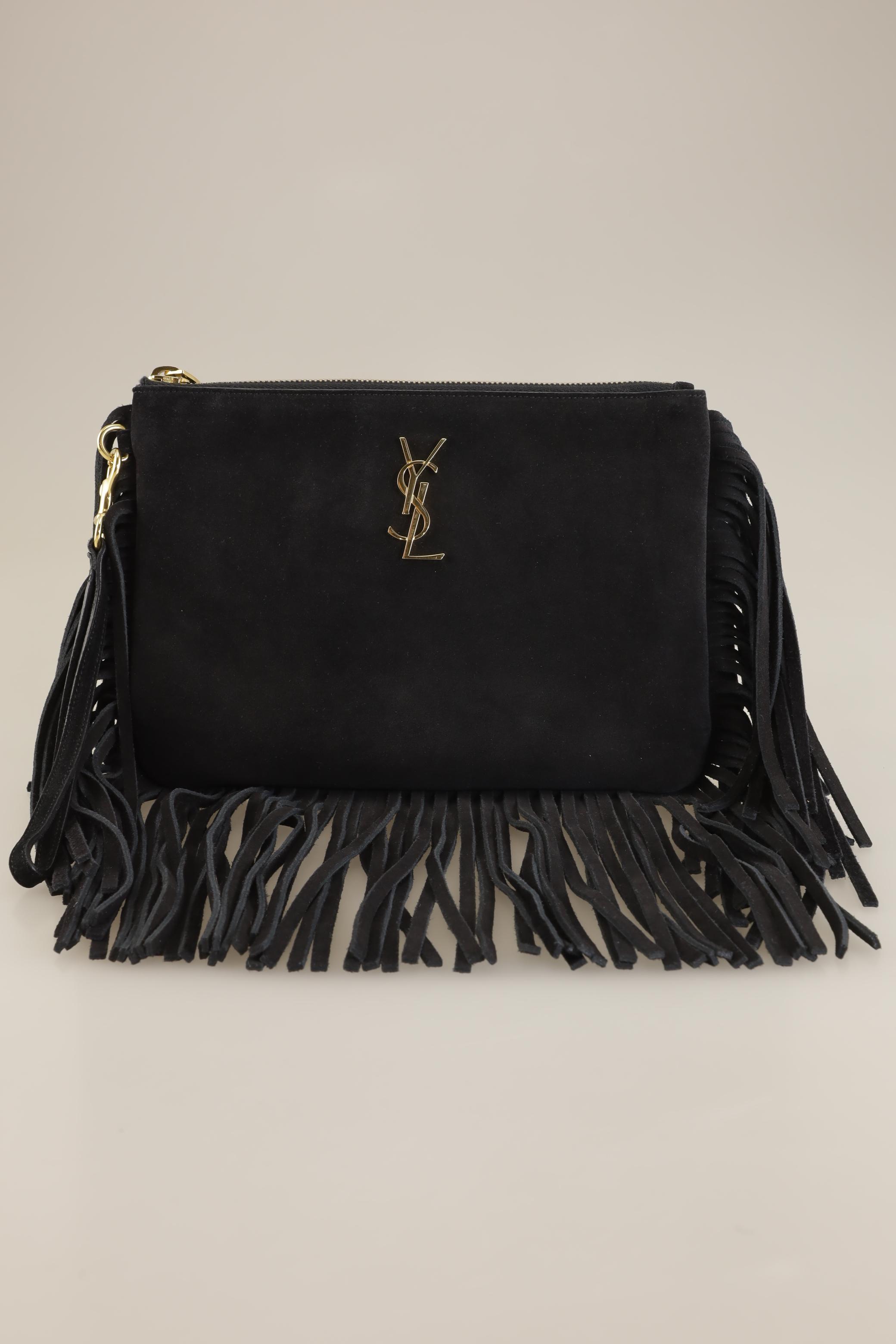 

Yves Saint Laurent Damen Handtasche, schwarz, Gr.