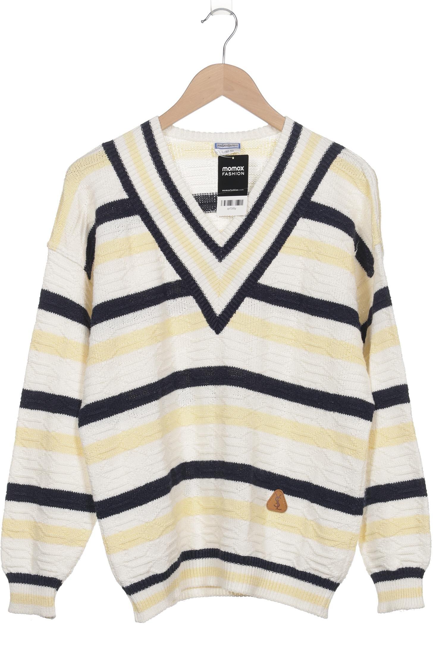 

Yves Saint Laurent Herren Pullover, mehrfarbig, Gr. 52