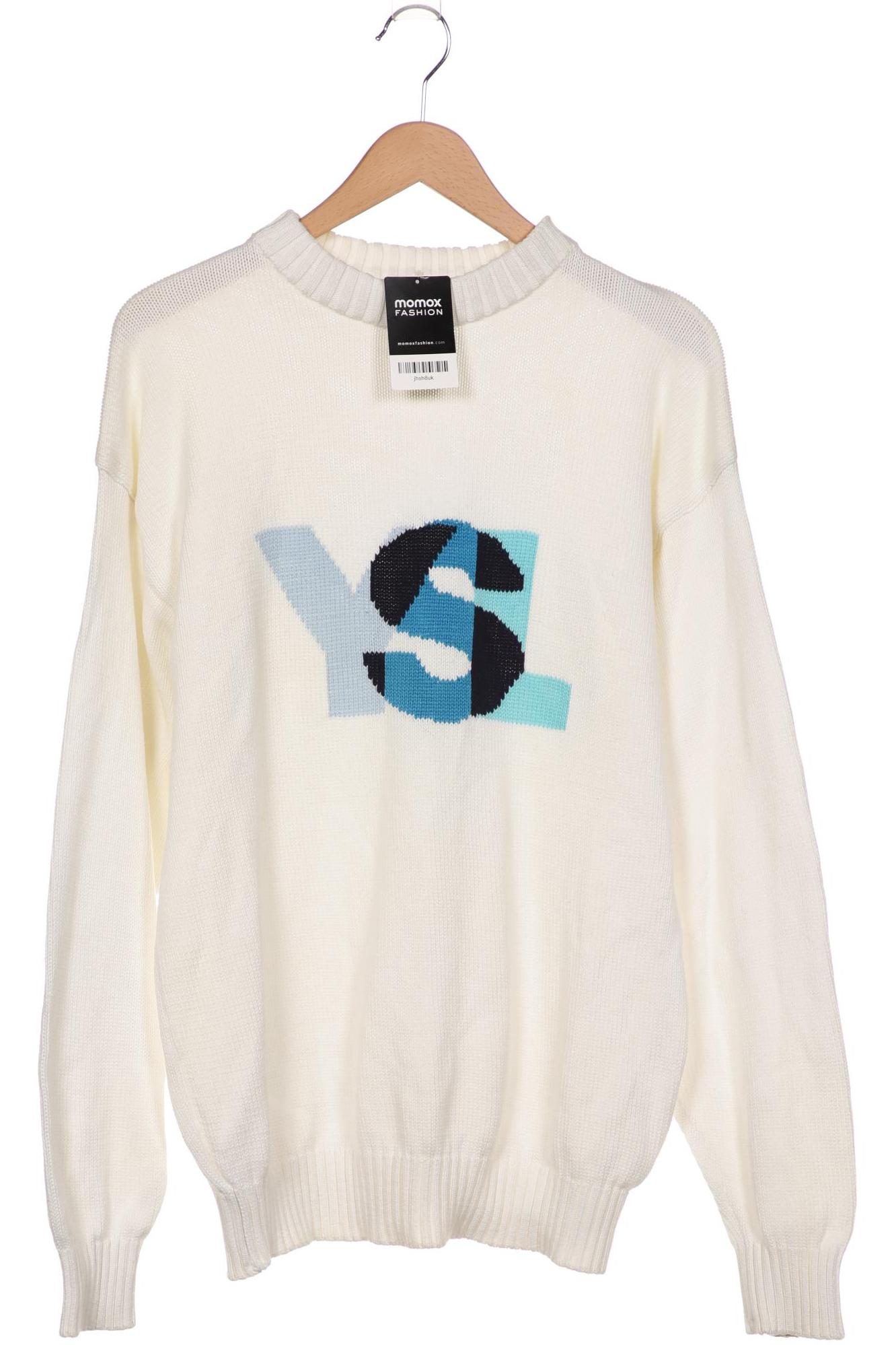 

Yves Saint Laurent Herren Pullover, weiß, Gr. 54