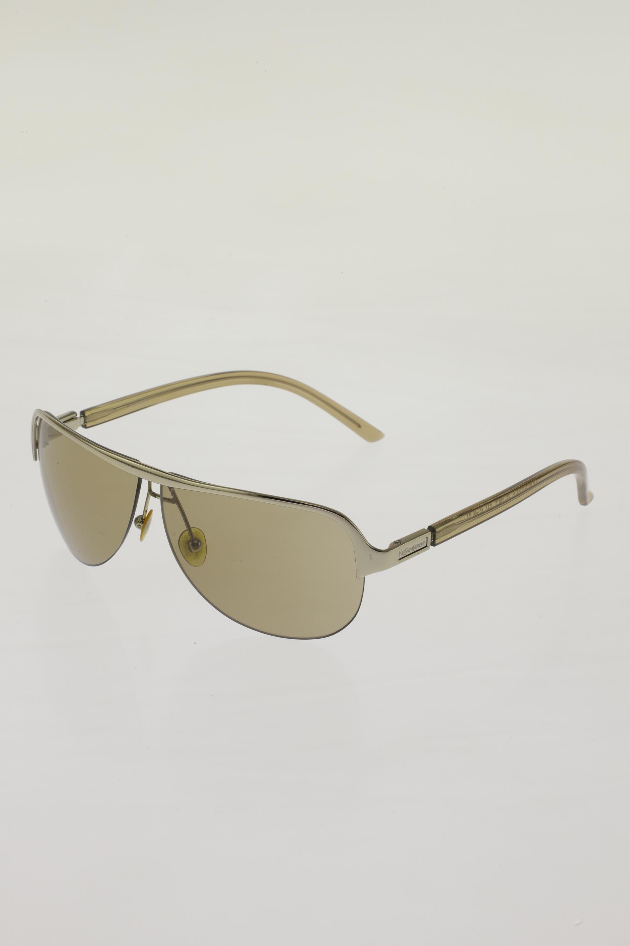 

Yves Saint Laurent Herren Sonnenbrille, gold, Gr.