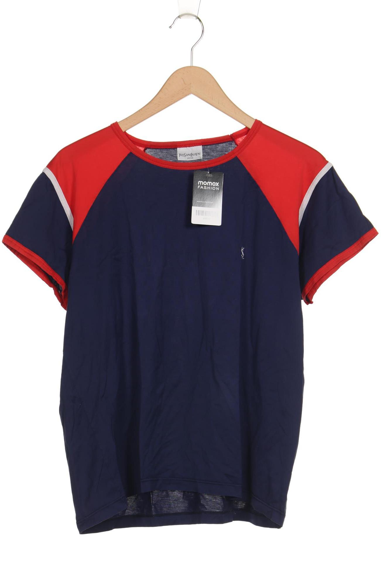 

Yves Saint Laurent Damen T-Shirt, marineblau, Gr. 44