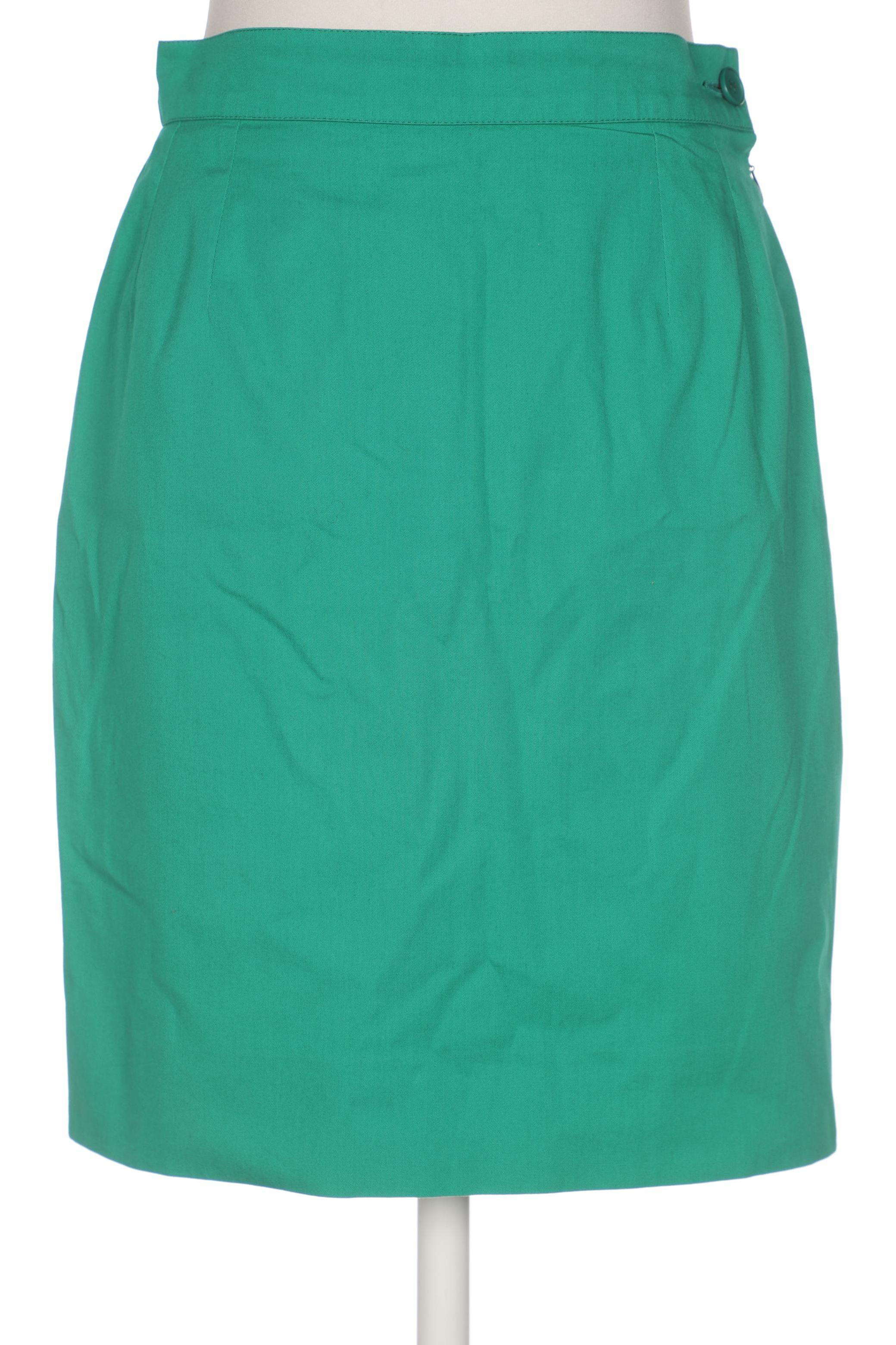 

Yves Saint Laurent Damen Rock, grün, Gr. 38