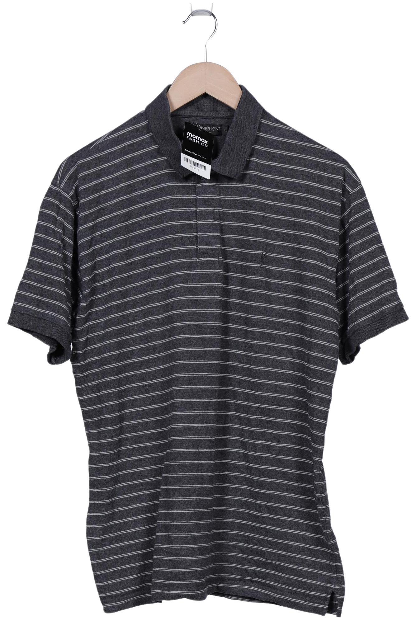 

Yves Saint Laurent Herren Poloshirt, grau, Gr. 52