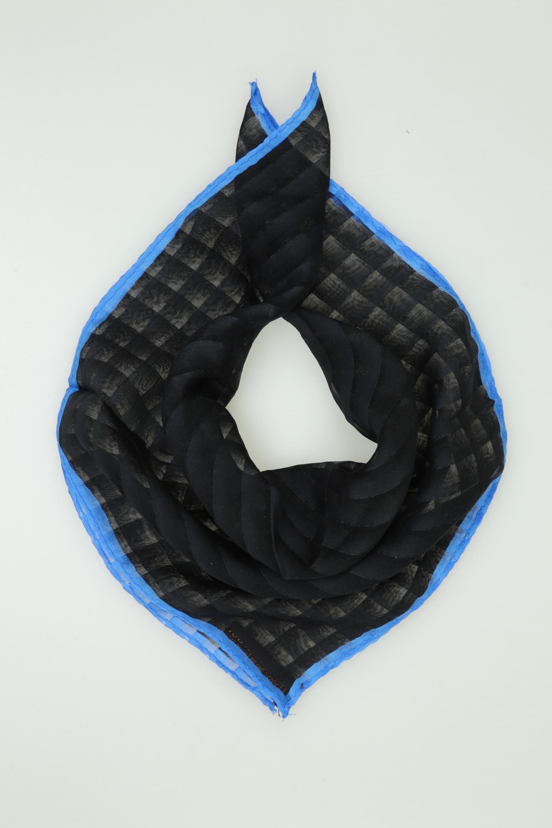 

Yves Saint Laurent Damen Schal, schwarz, Gr.