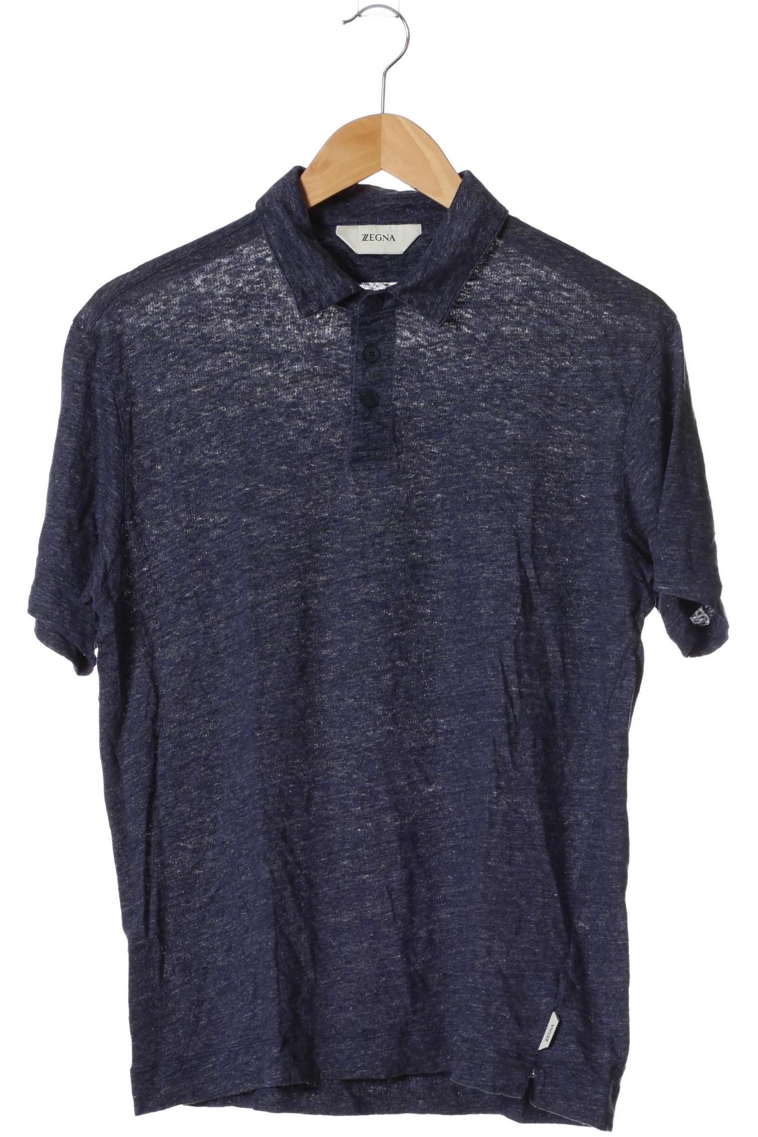 Thumbnail - Z Zegna Herren Poloshirt, blau, Gr.