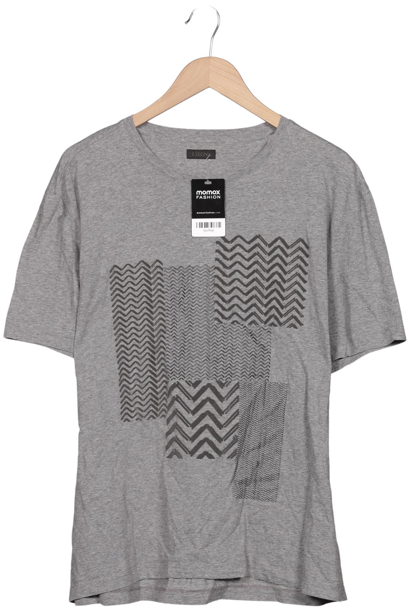 

Z Zegna Herren T-Shirt, grau, Gr. 54