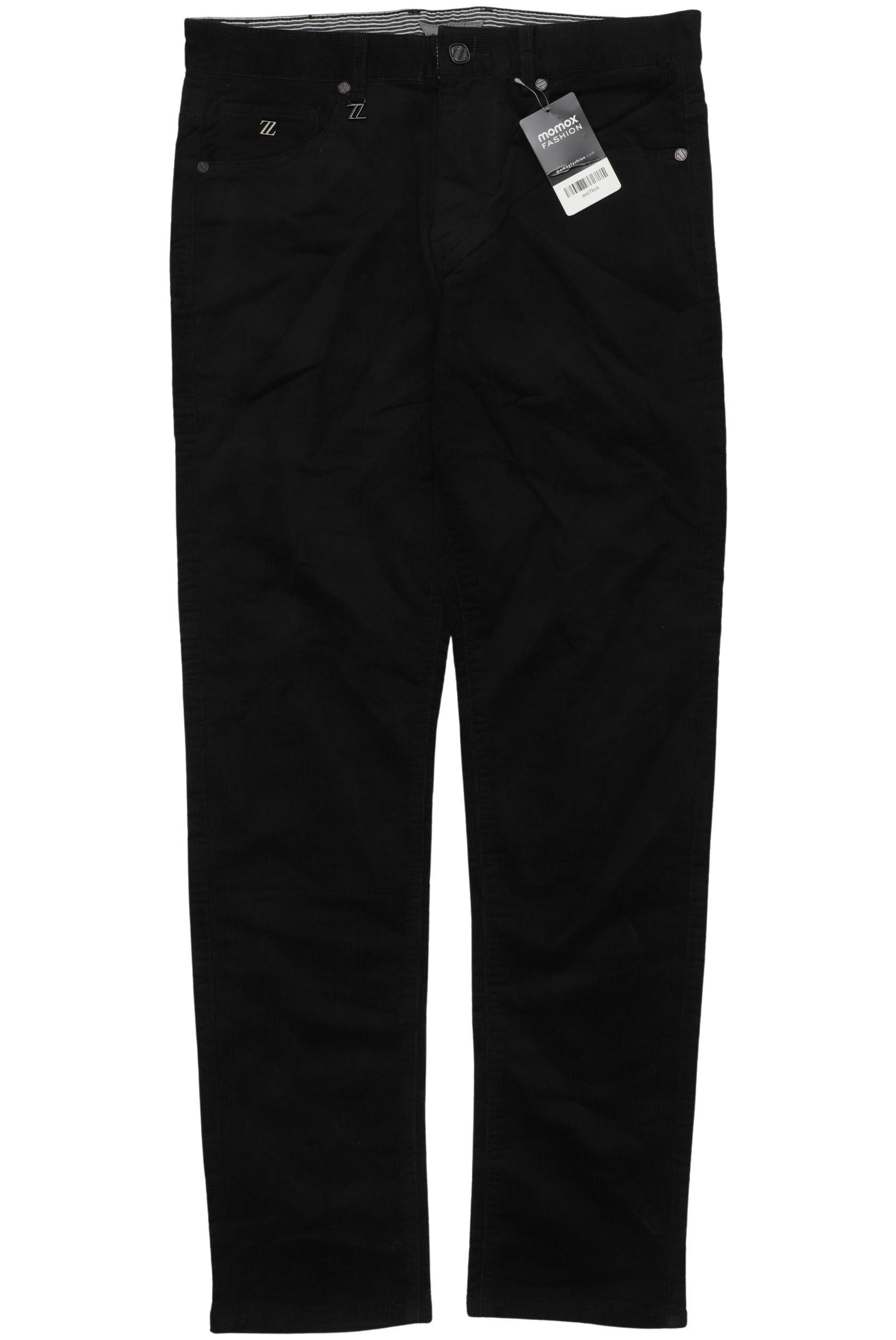 

Z Zegna Herren Stoffhose, schwarz, Gr. 33
