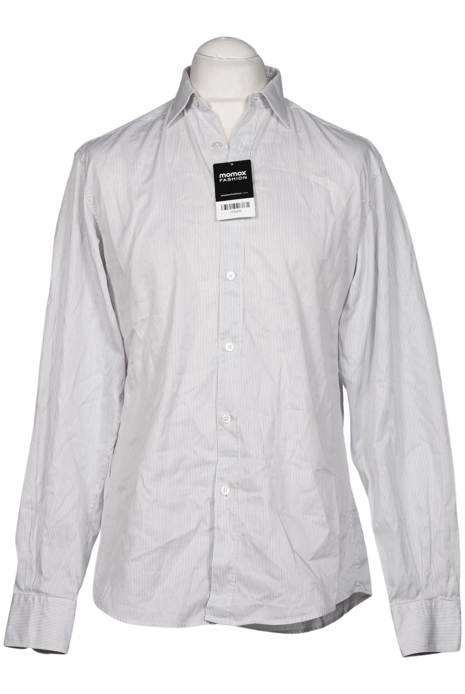 

Z Zegna Herren Hemd, grau, Gr. 48