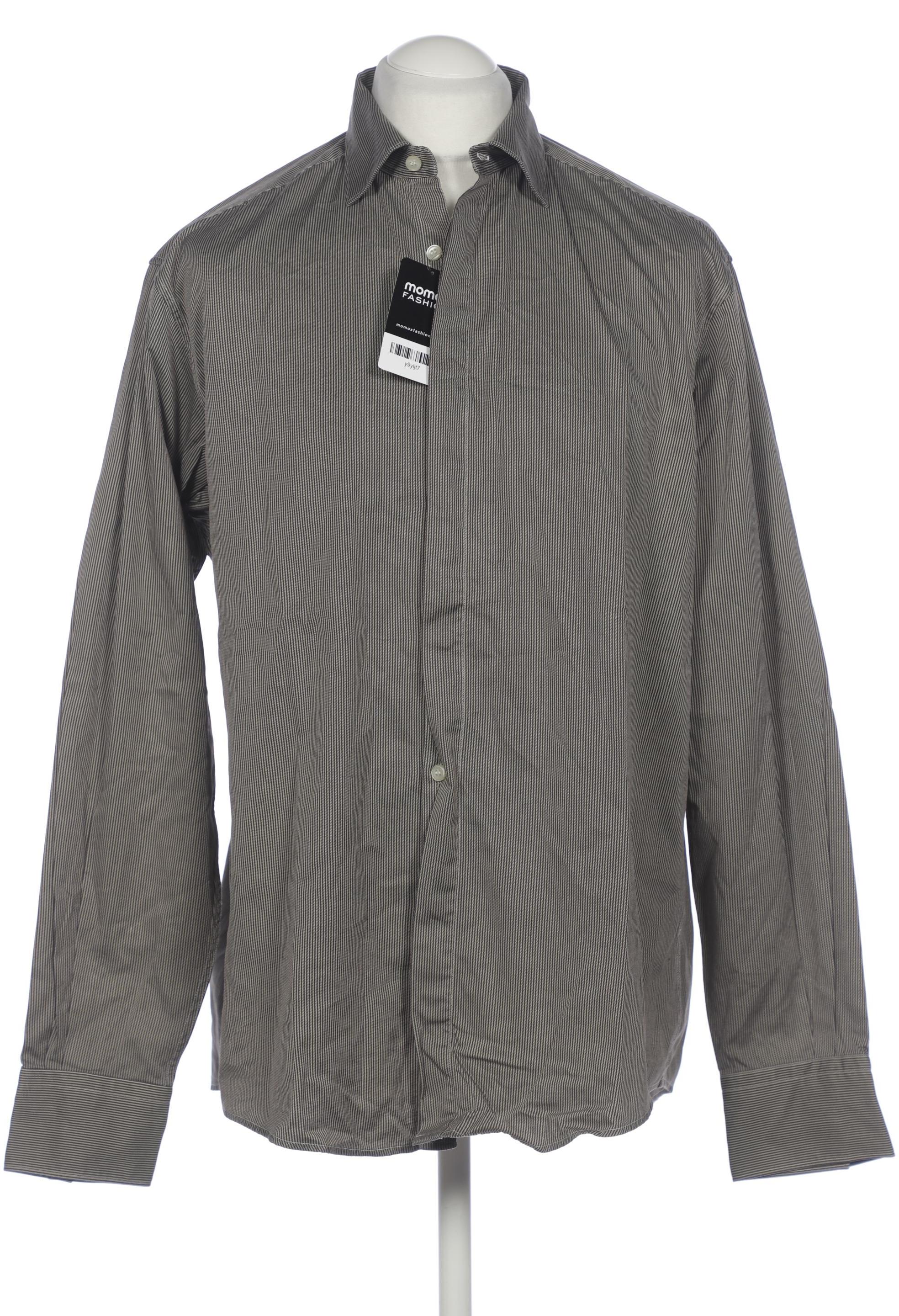 

Z Zegna Herren Hemd, braun, Gr. 54