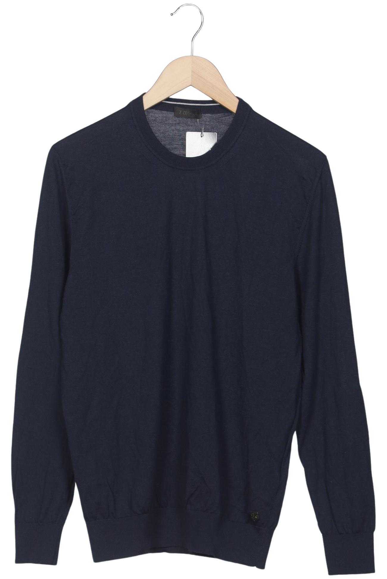 

Z Zegna Herren Pullover, marineblau, Gr. 54