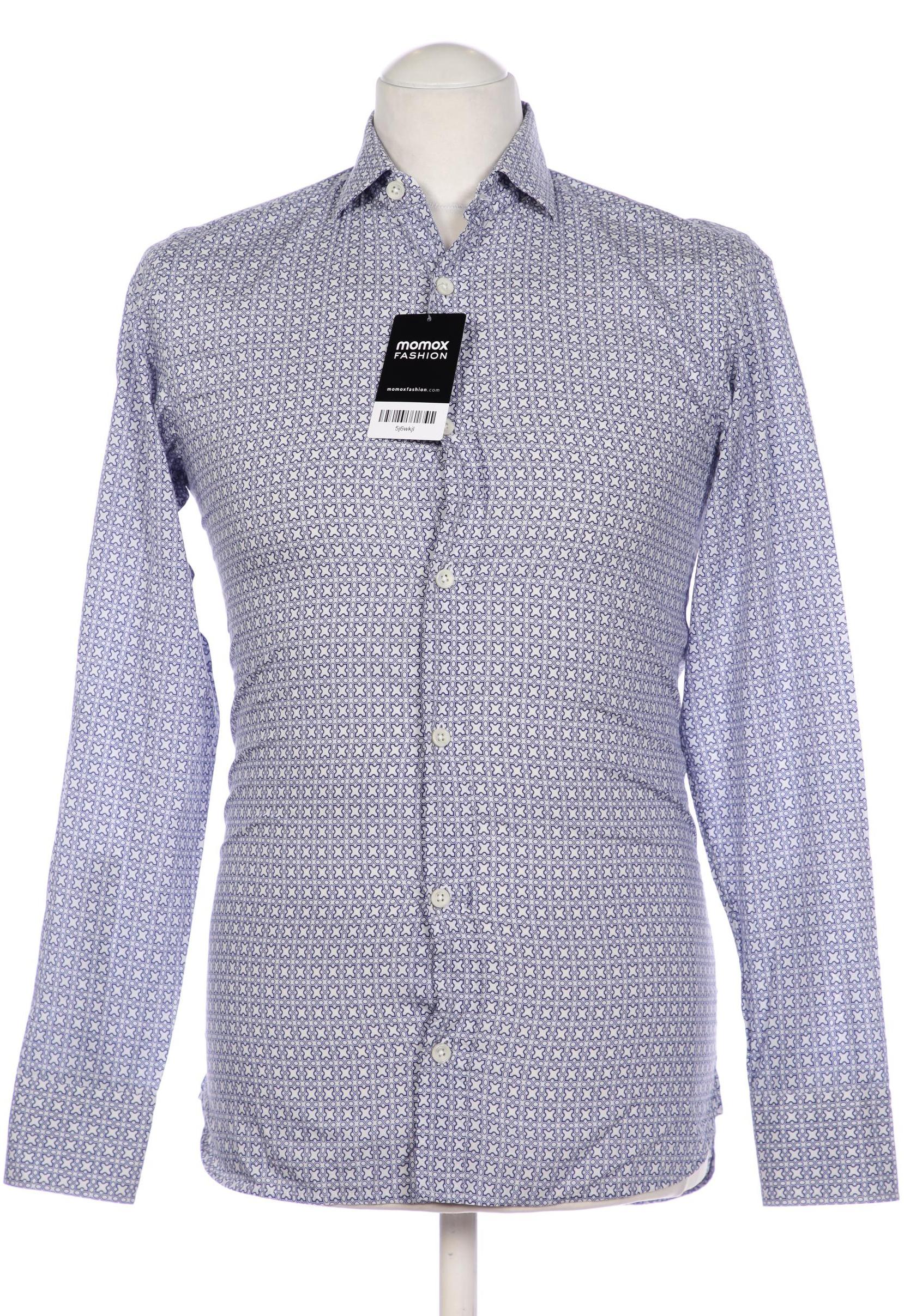 

Z Zegna Herren Hemd, marineblau, Gr. 46
