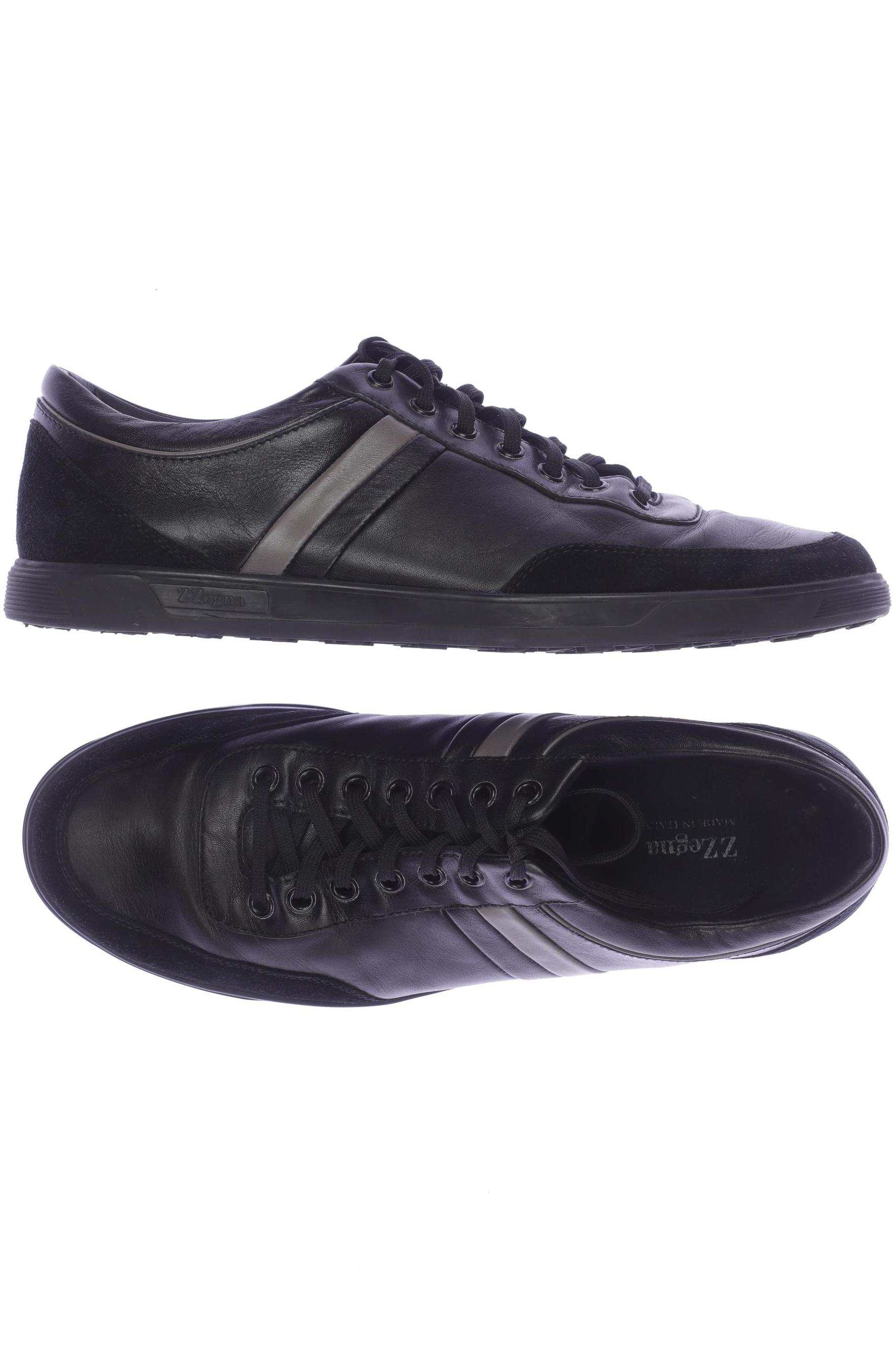 

Z Zegna Herren Sneakers, schwarz, Gr. 8