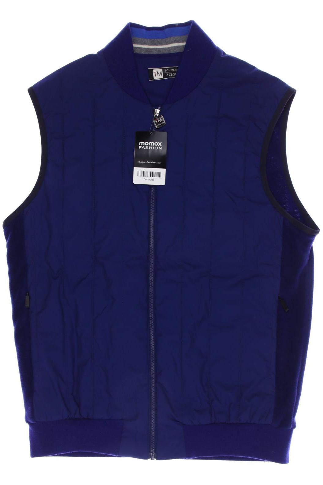

Z Zegna Herren Weste, blau, Gr. 48