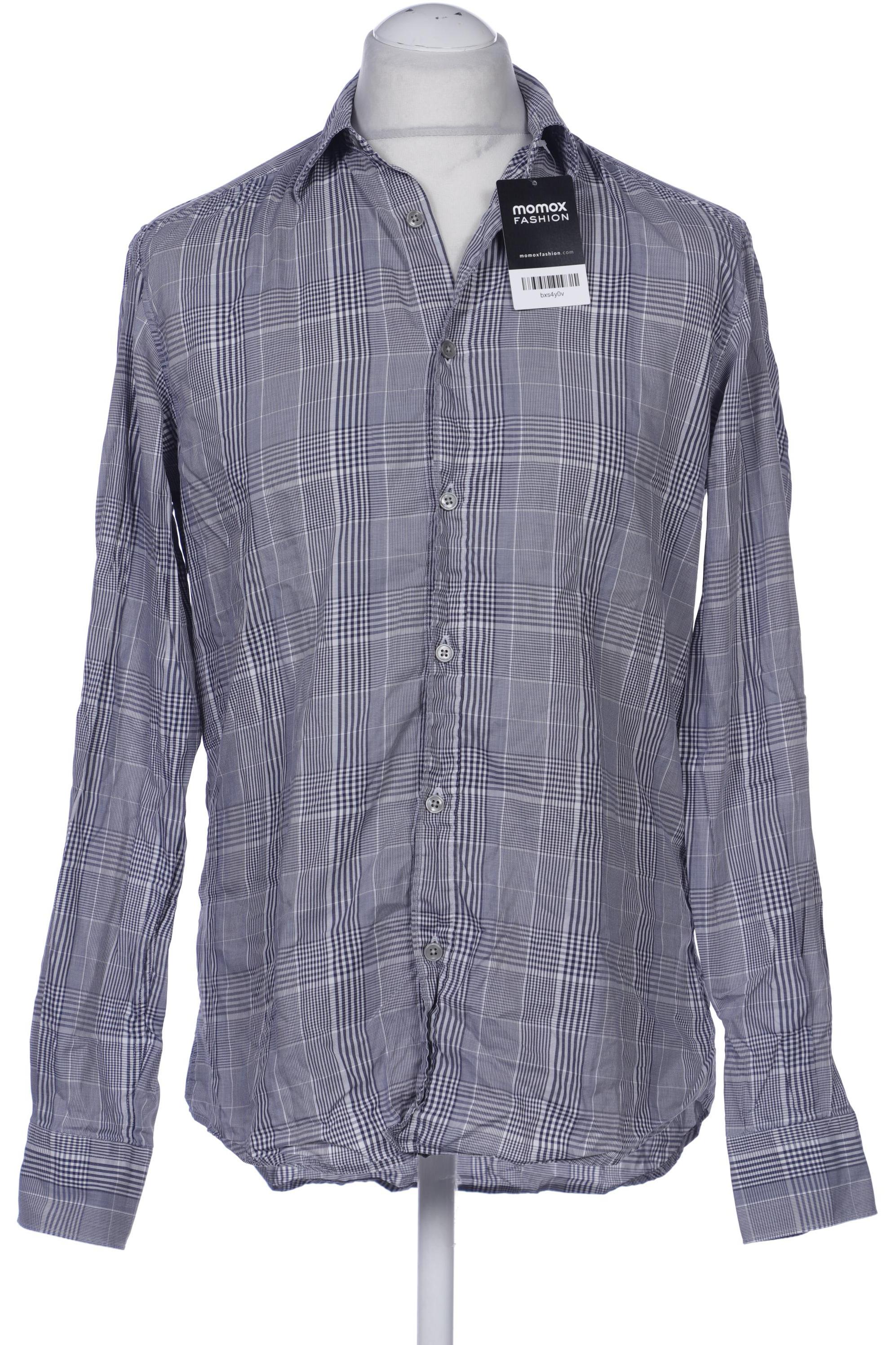 

Z Zegna Herren Hemd, grau, Gr. 50