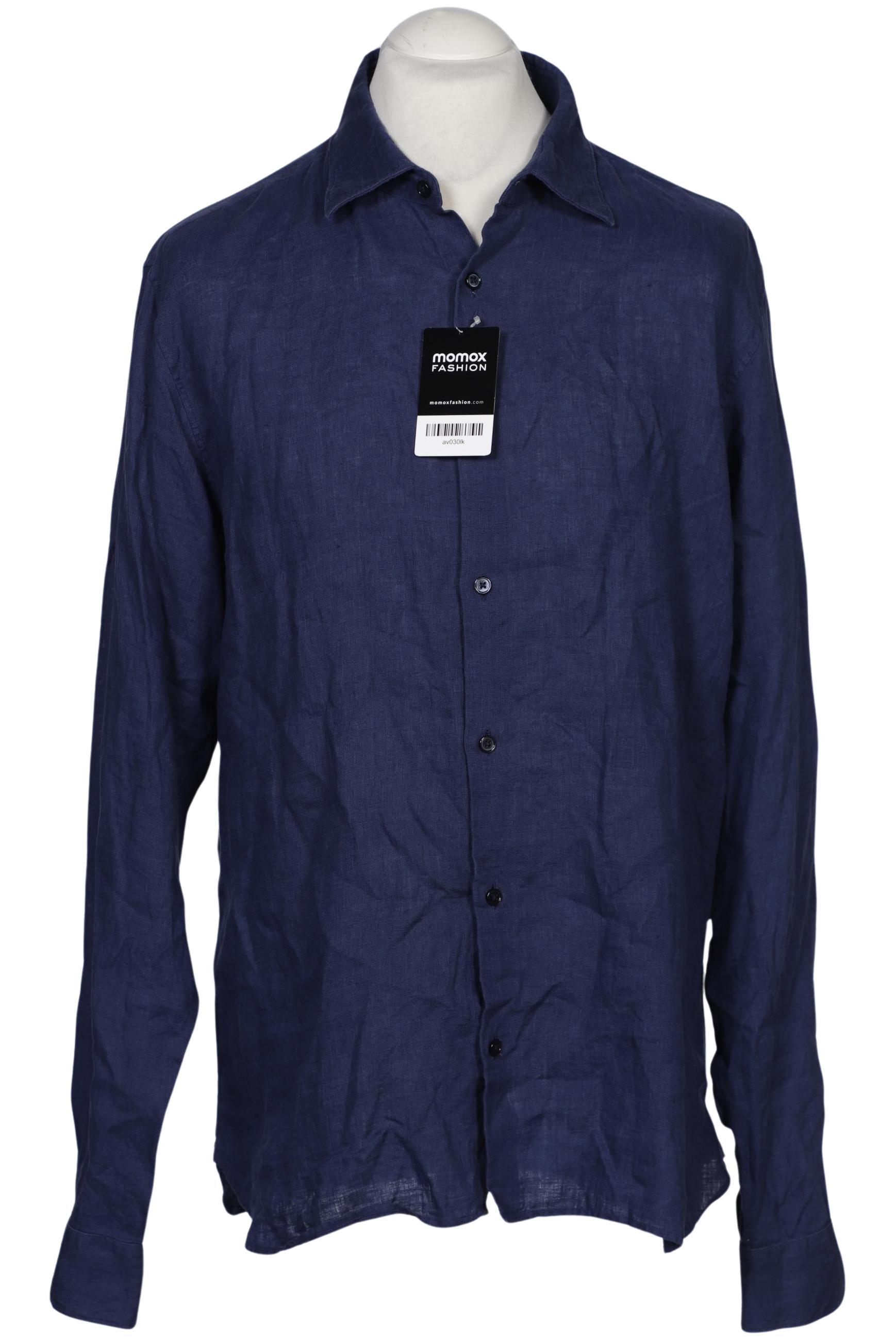 

Z Zegna Herren Hemd, marineblau, Gr. 54