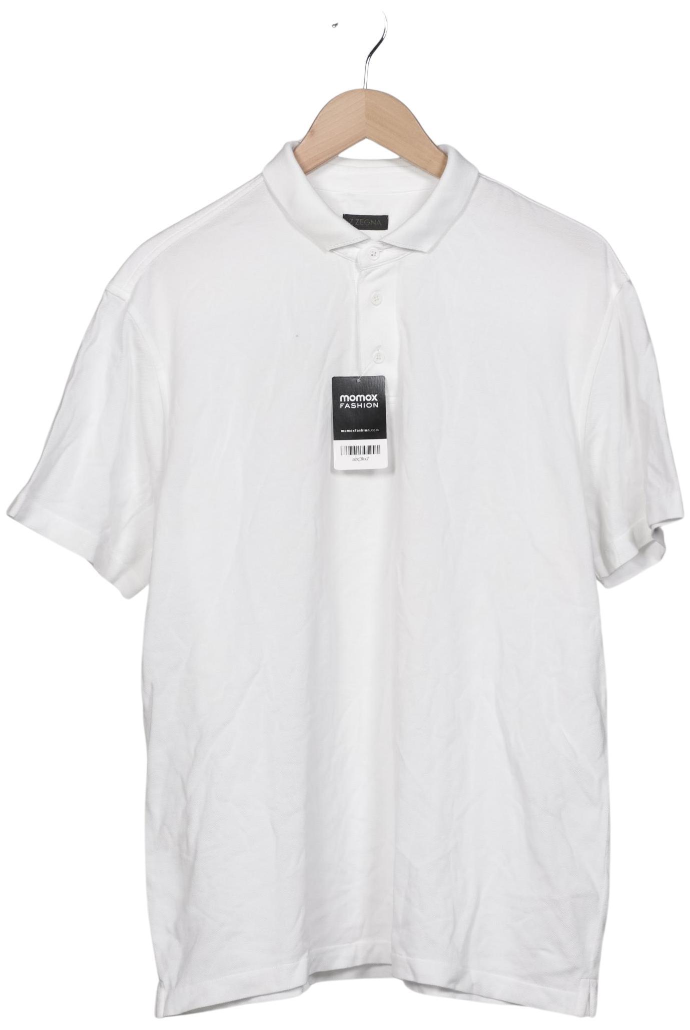 Thumbnail - Z Zegna Herren Poloshirt, weiß, Gr. 56