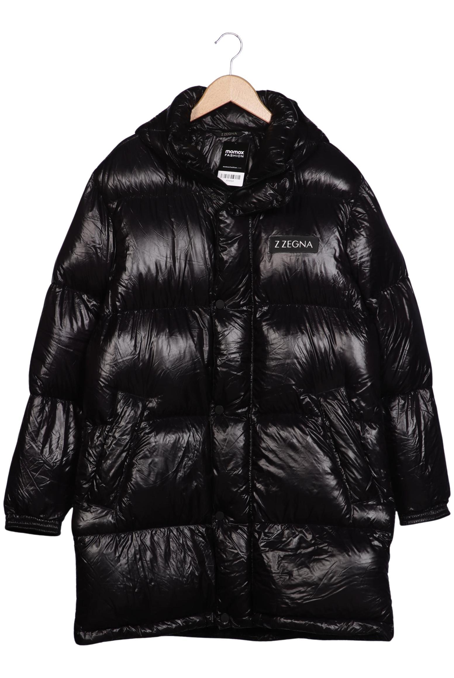 

Z Zegna Herren Mantel, schwarz, Gr. 48