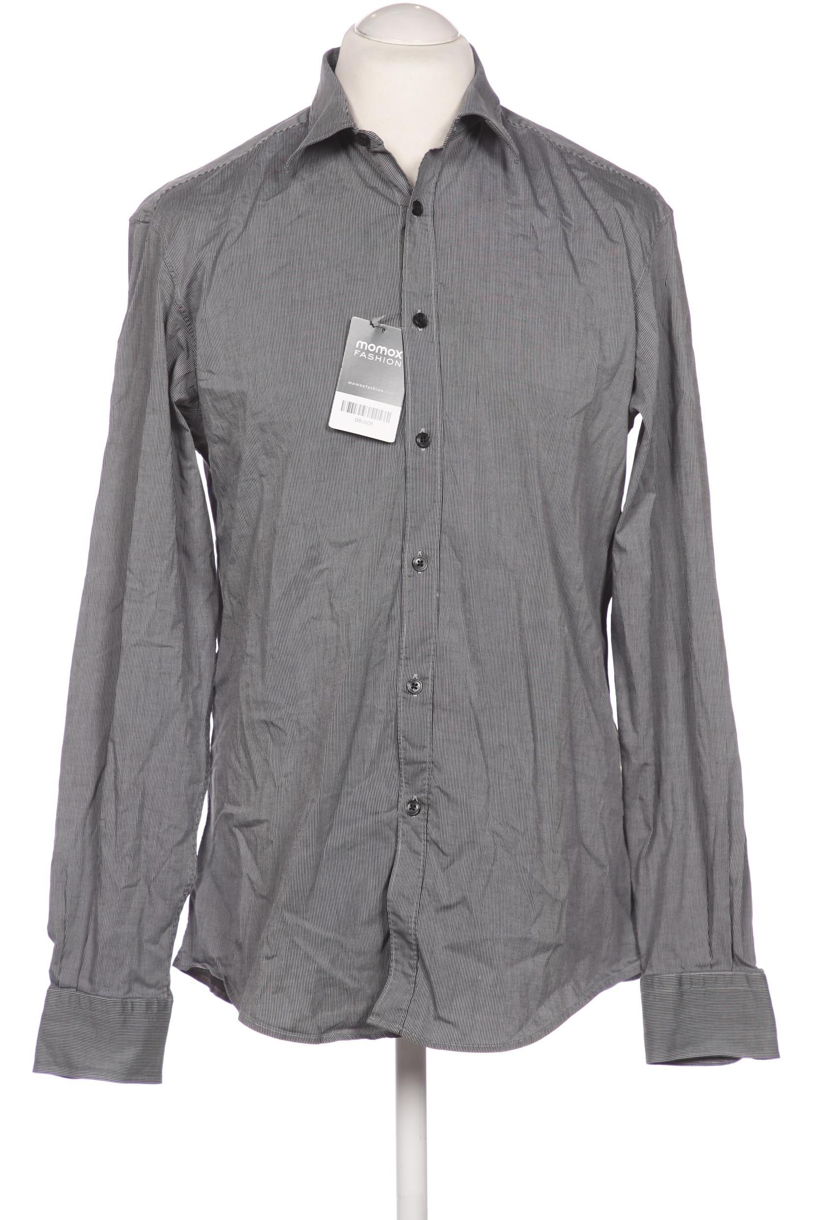 

Z Zegna Herren Hemd, grau, Gr. 54