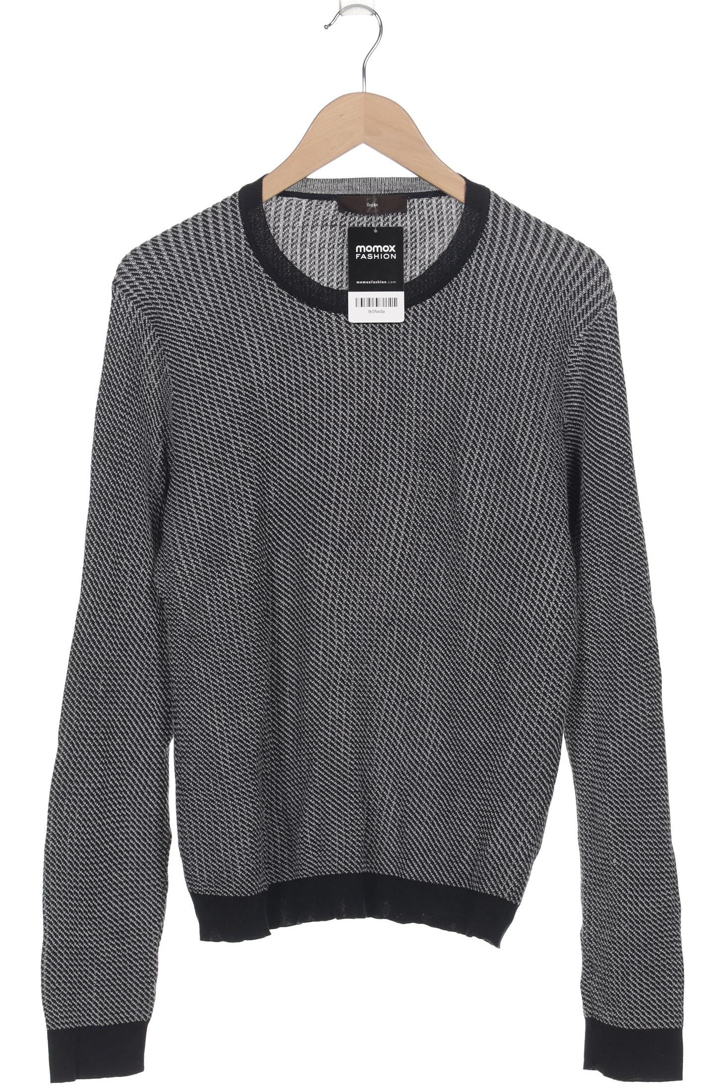 

Z Zegna Herren Pullover, schwarz, Gr. 48