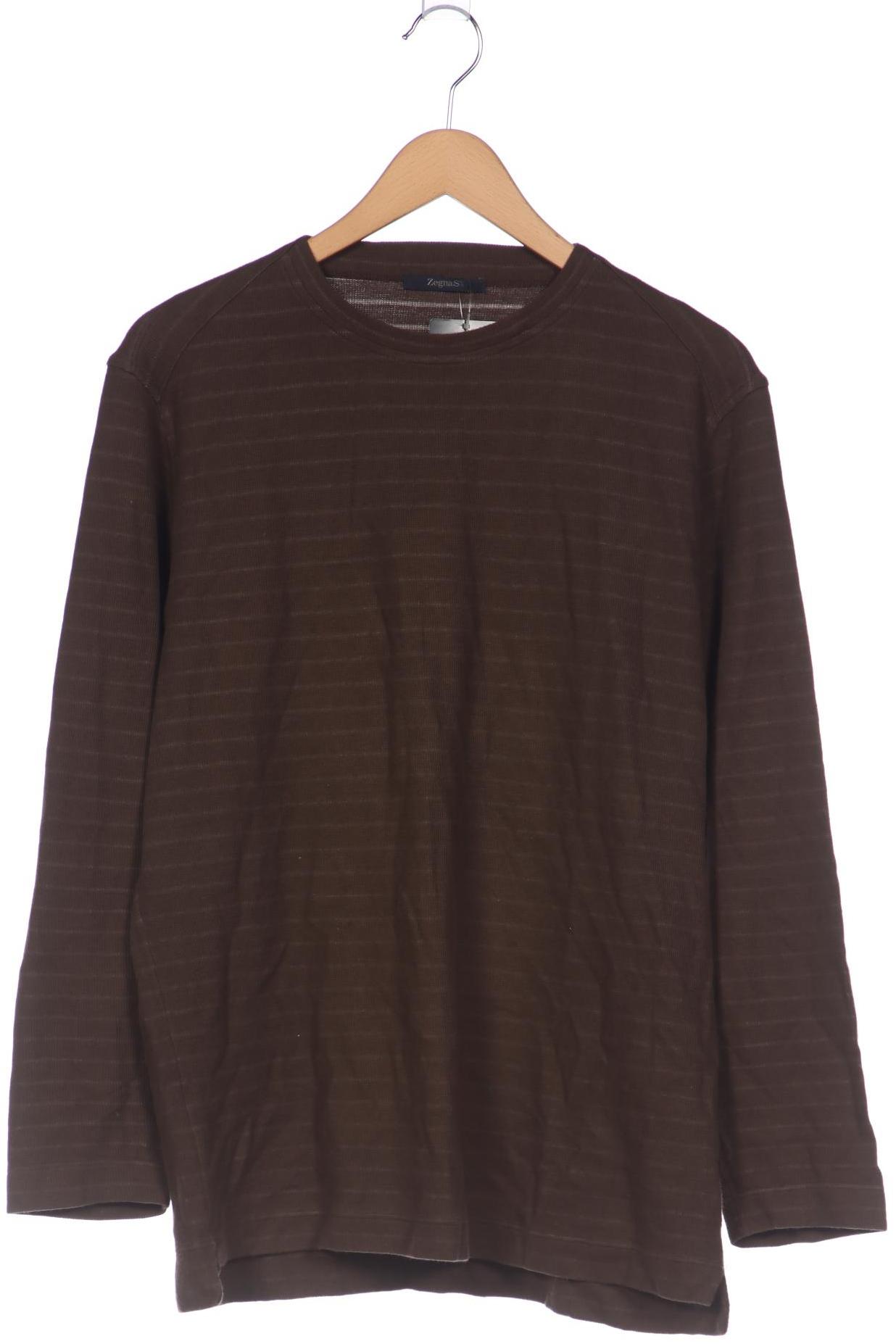 

Z Zegna Herren Pullover, braun, Gr. 52