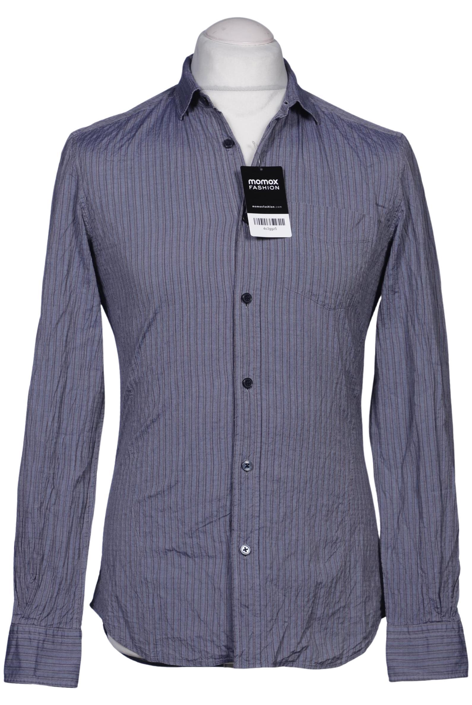

Z Zegna Herren Hemd, marineblau, Gr. 52