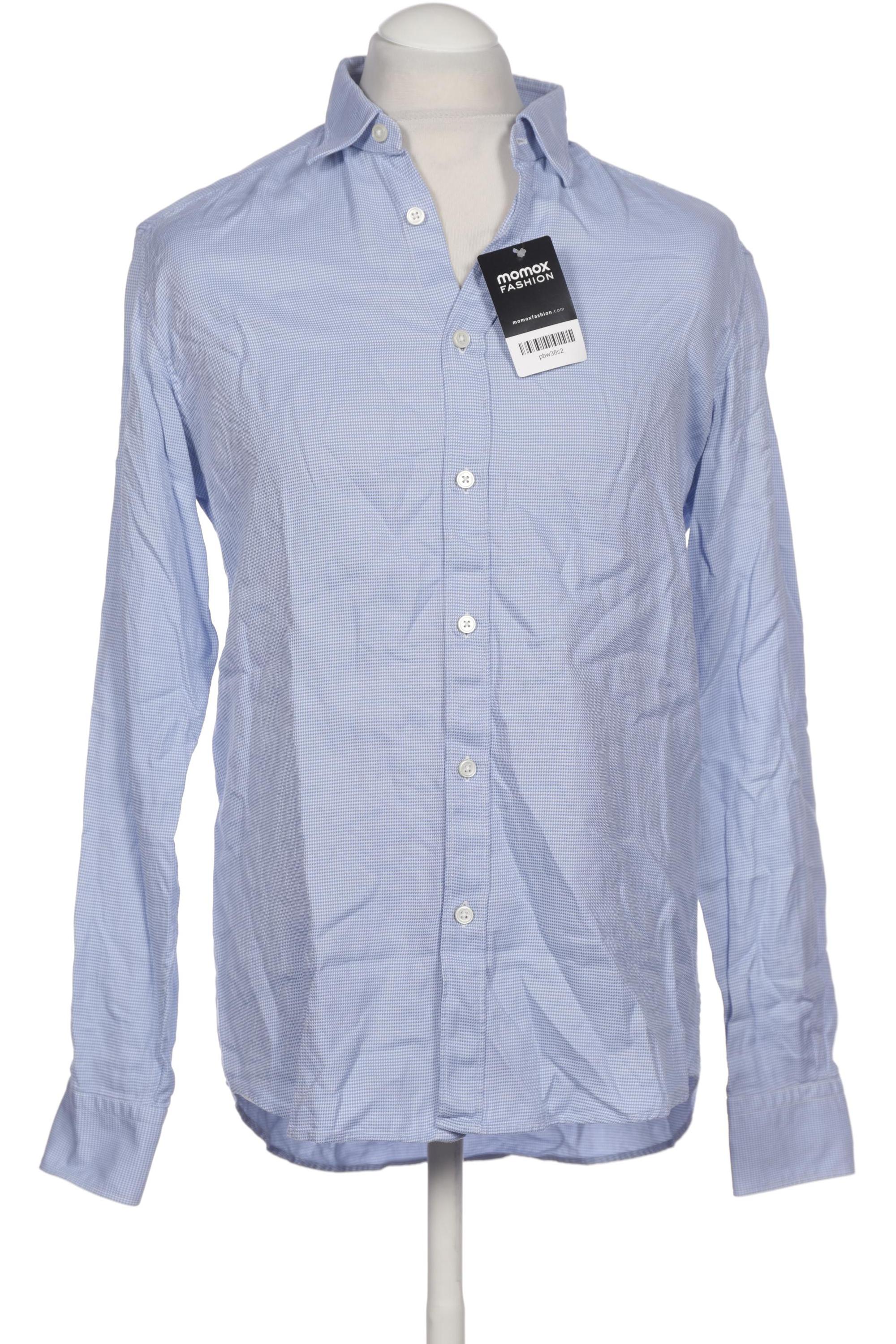 

Z Zegna Herren Hemd, blau, Gr. 52