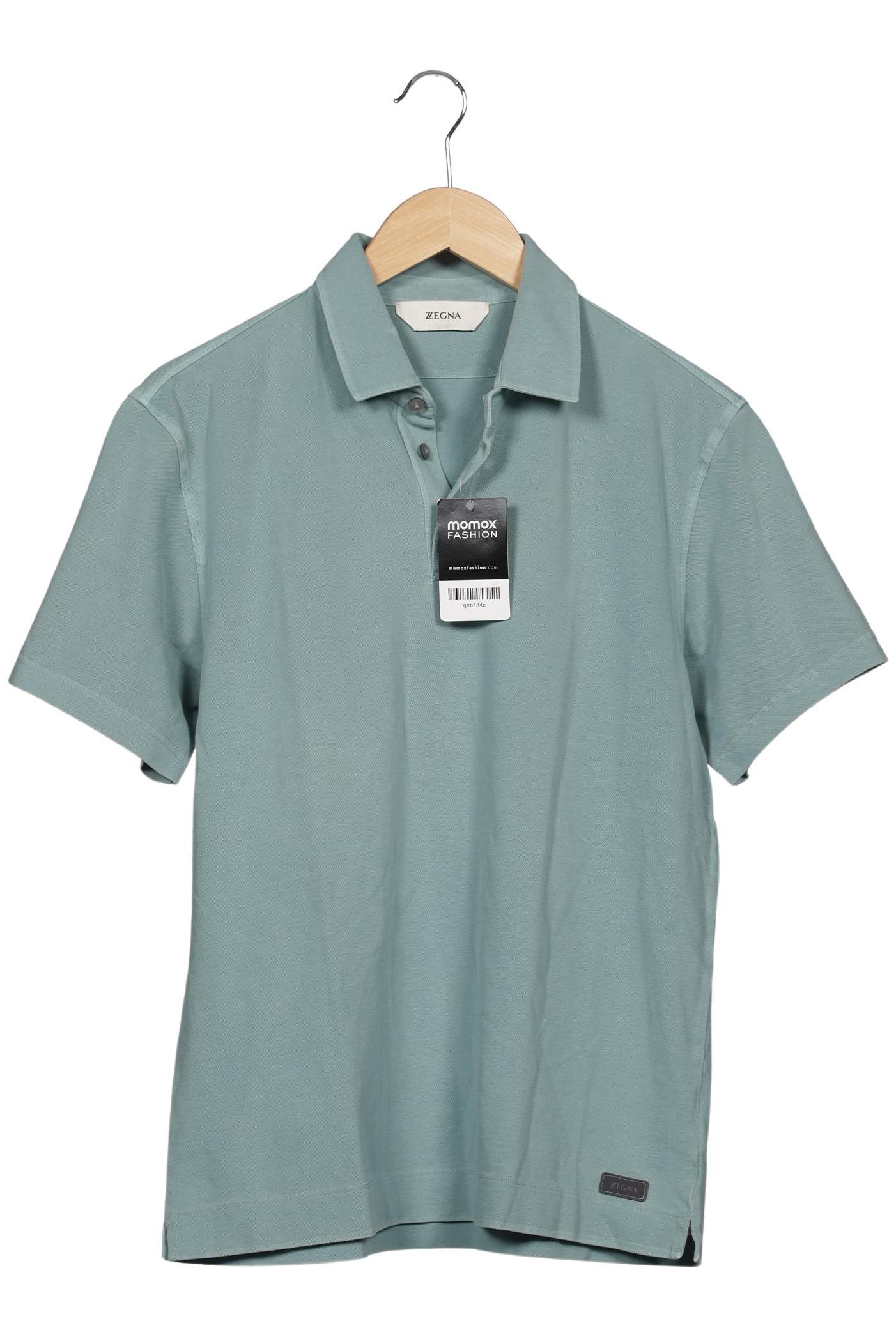 

Z Zegna Herren Poloshirt, hellgrün, Gr. 48