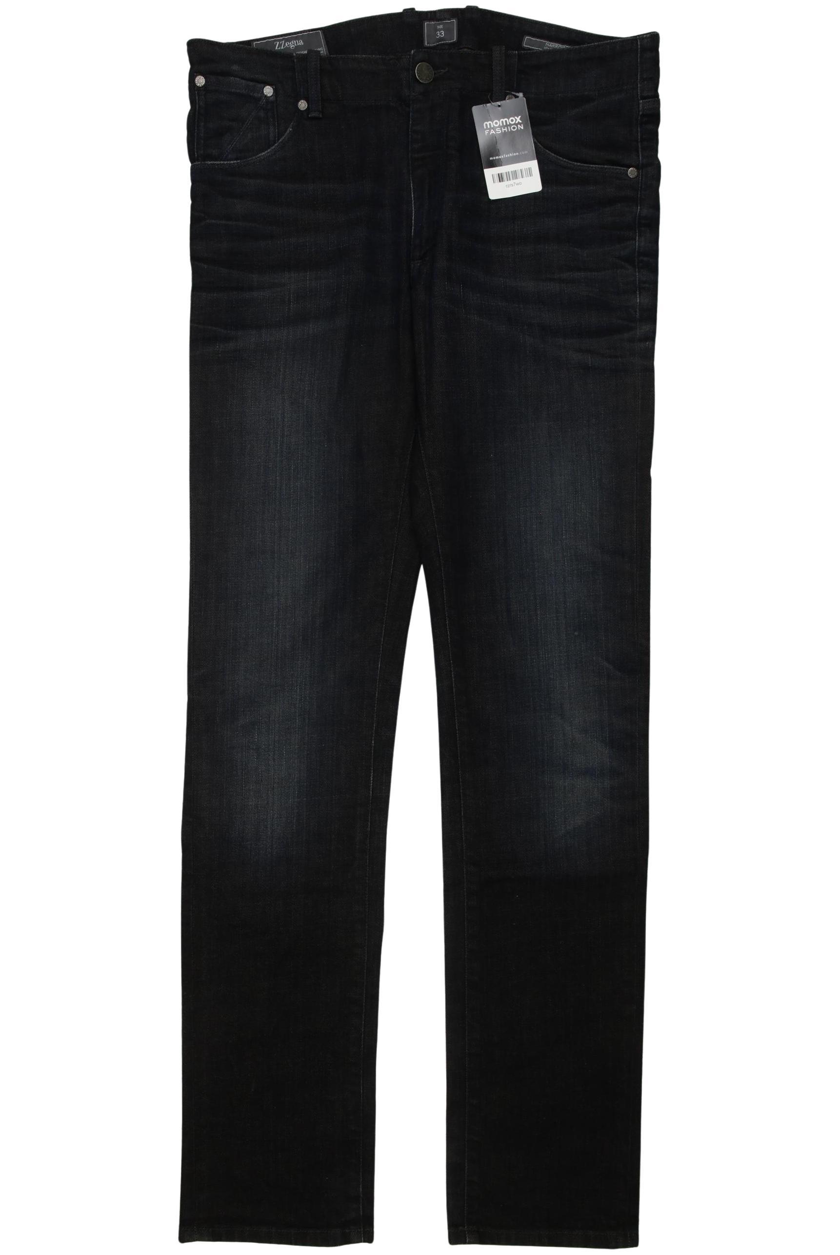 Thumbnail - Z Zegna Herren Jeans, marineblau, Gr. 33