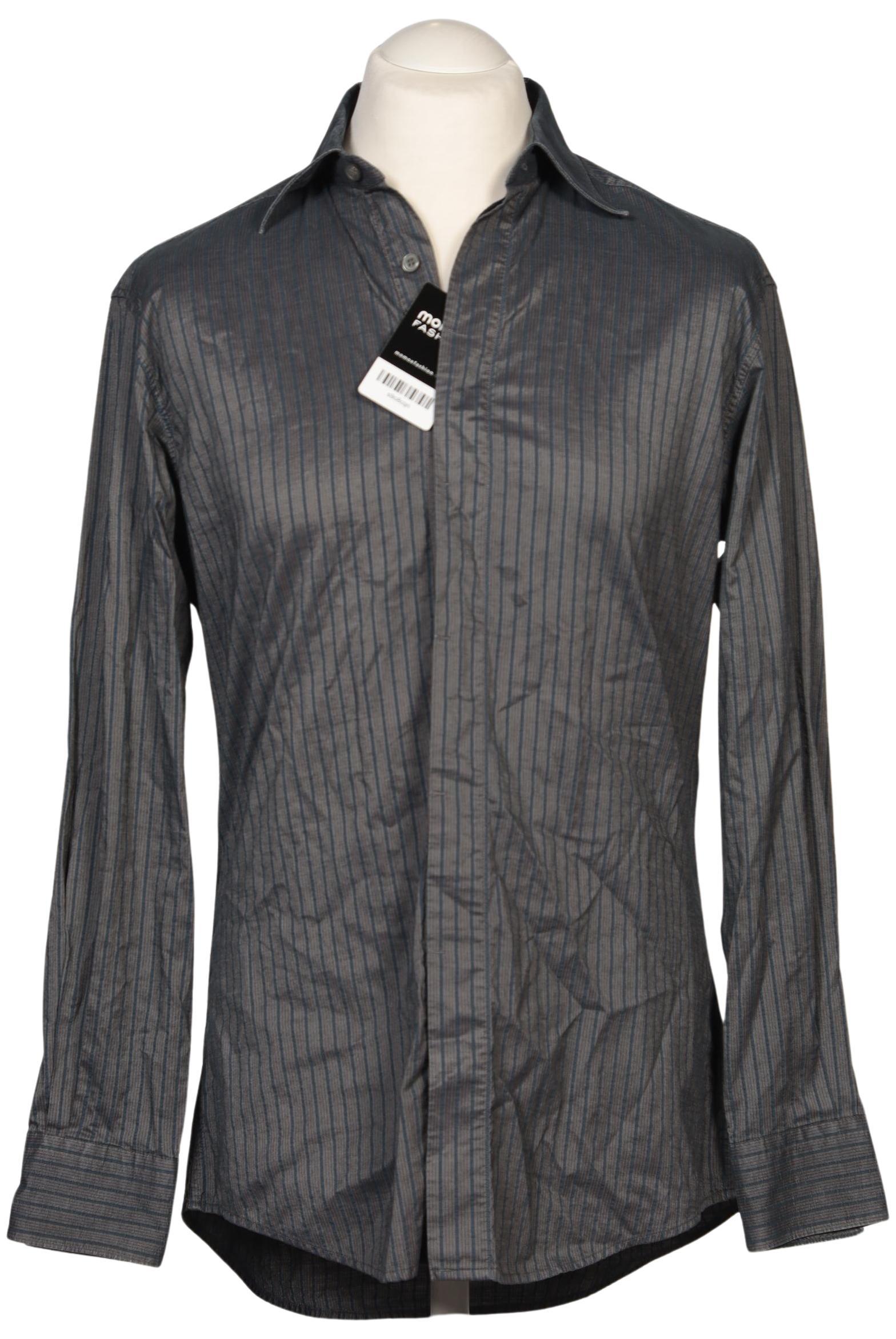 

Z Zegna Herren Hemd, grau, Gr. 48