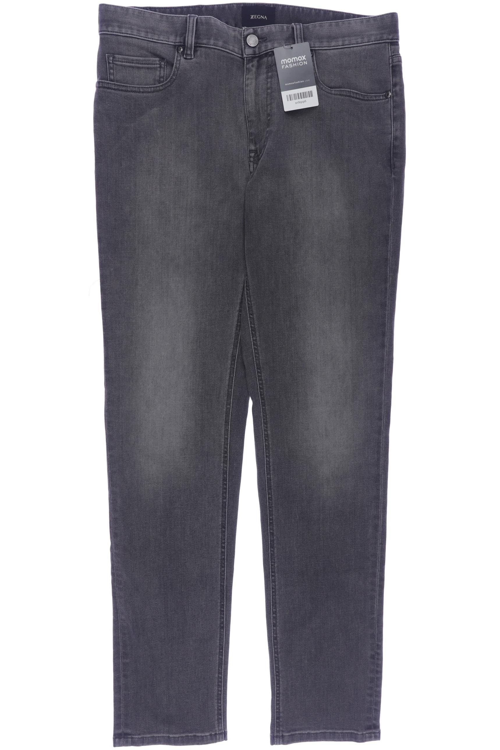 

Z Zegna Herren Jeans, grau, Gr. 33