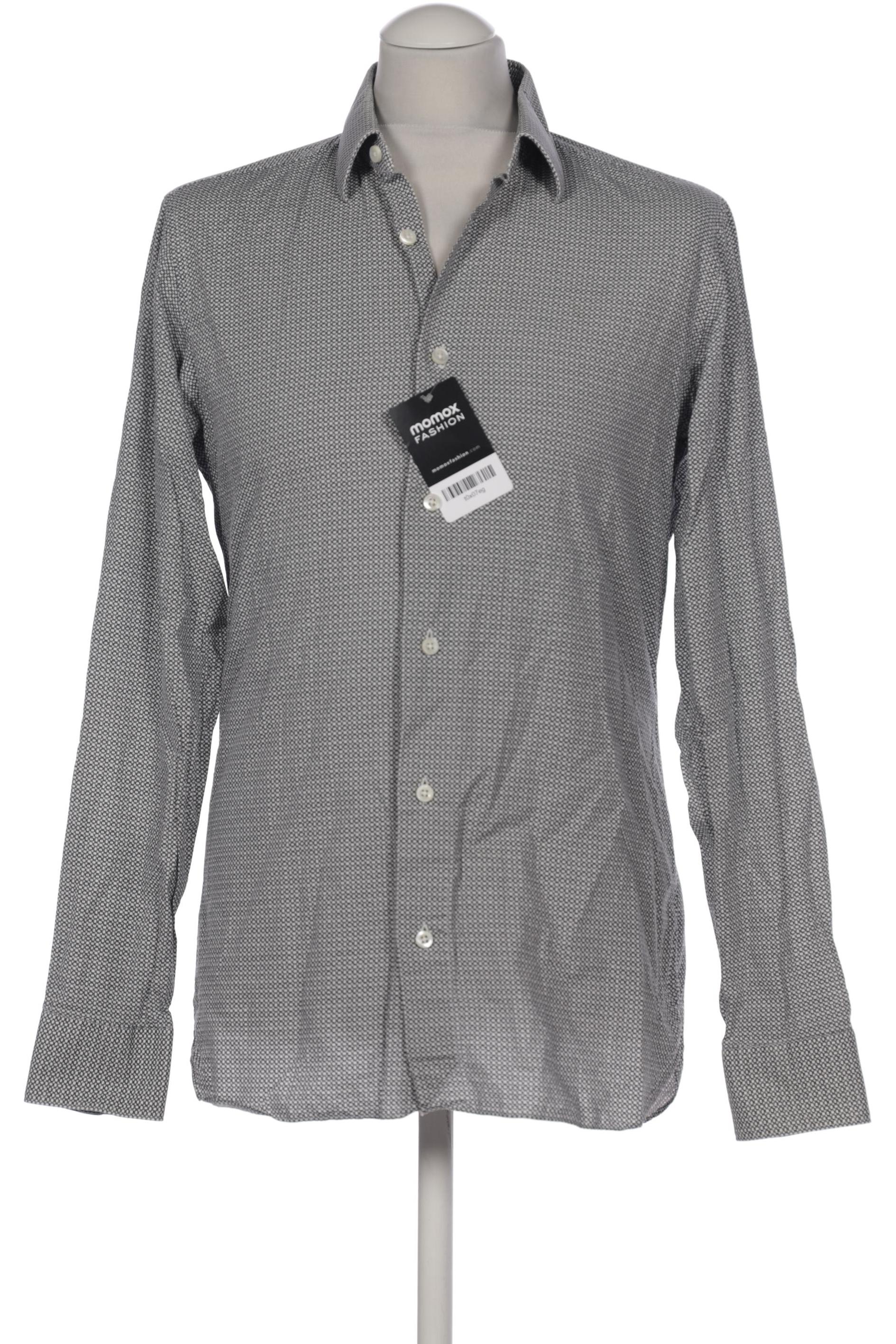 

Z Zegna Herren Hemd, schwarz