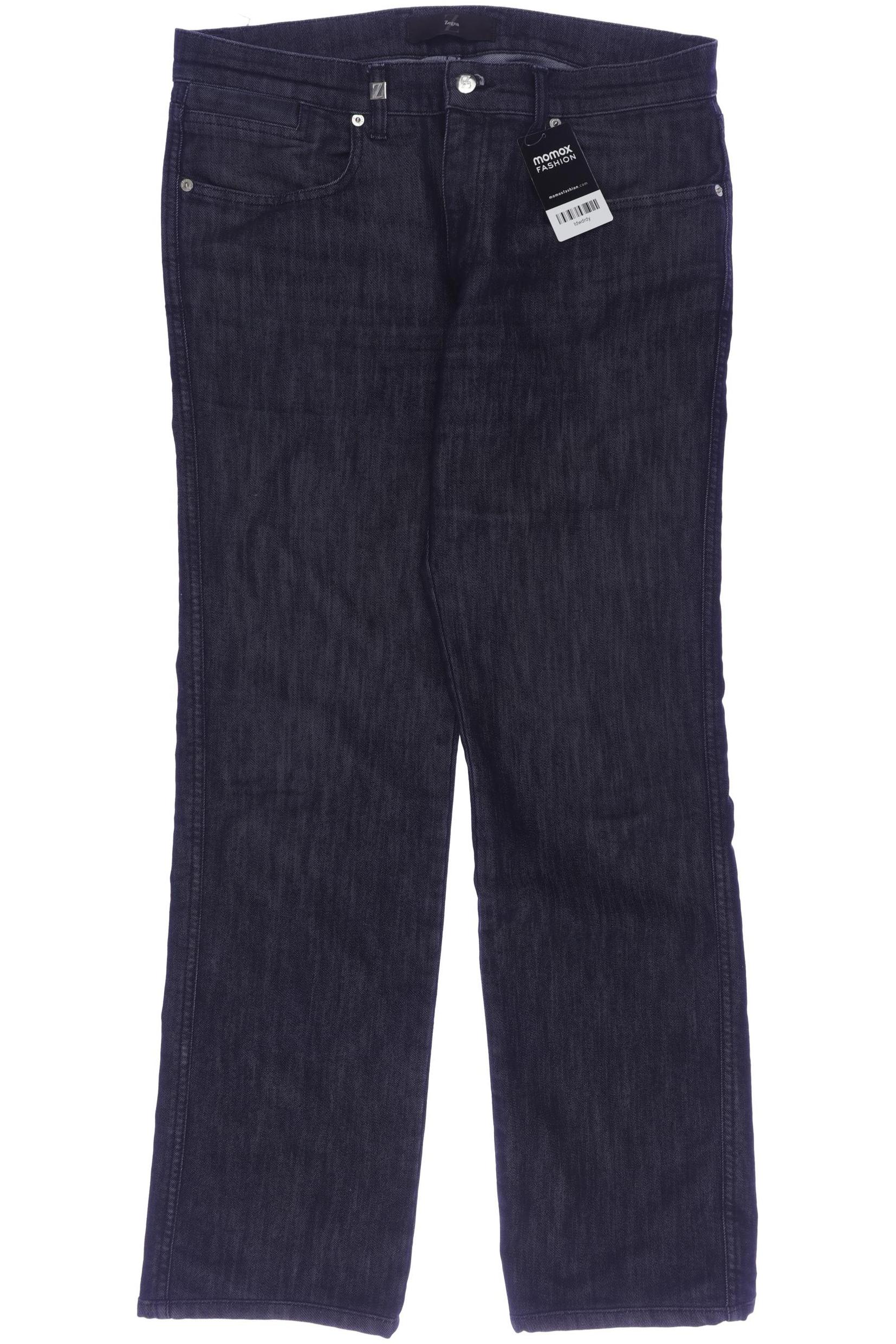 

Z Zegna Herren Jeans, marineblau, Gr. 34