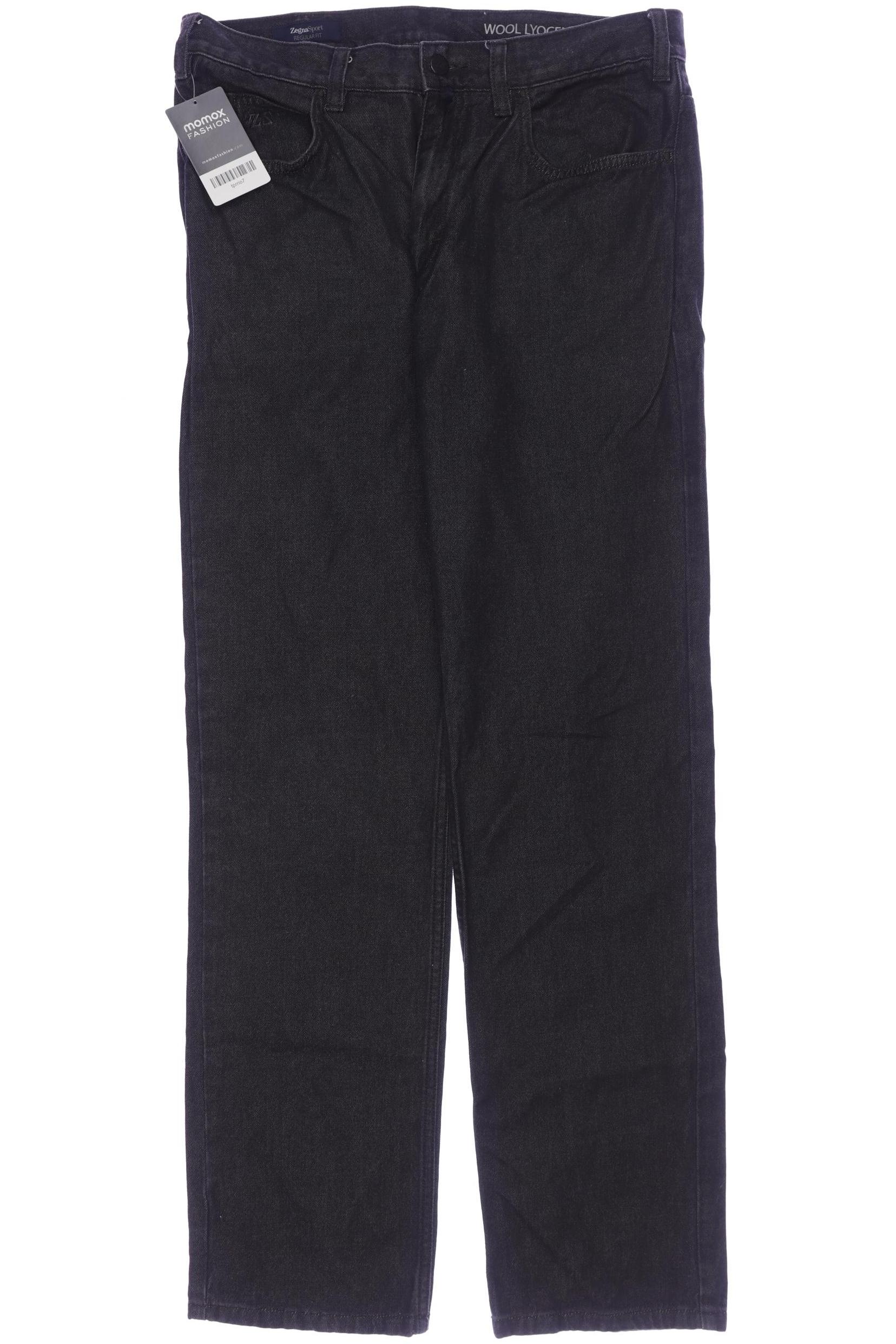 

Z Zegna Herren Jeans, schwarz, Gr. 32