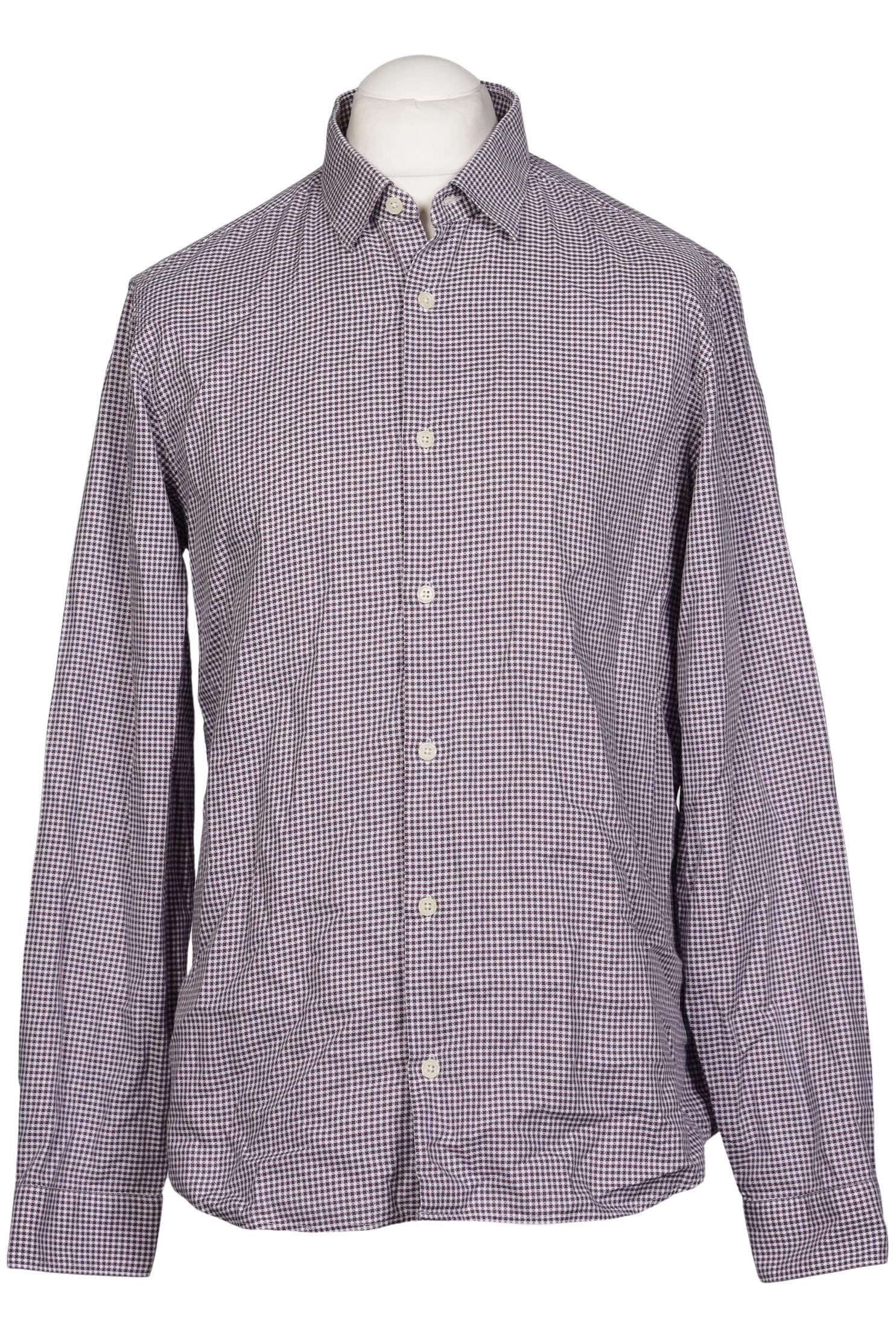 

Z Zegna Herren Hemd, flieder, Gr. 52