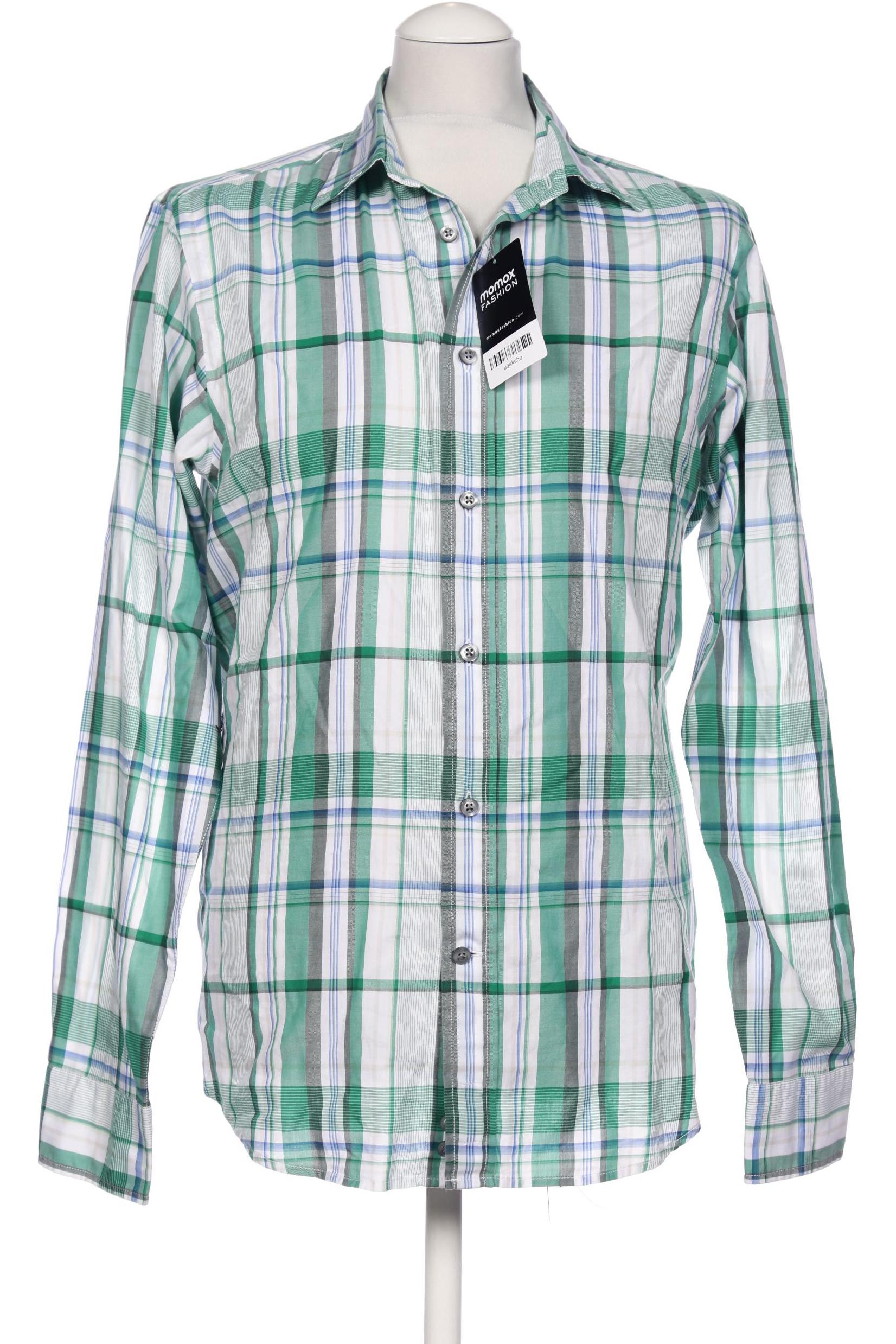 

Z Zegna Herren Hemd, grün, Gr. 48