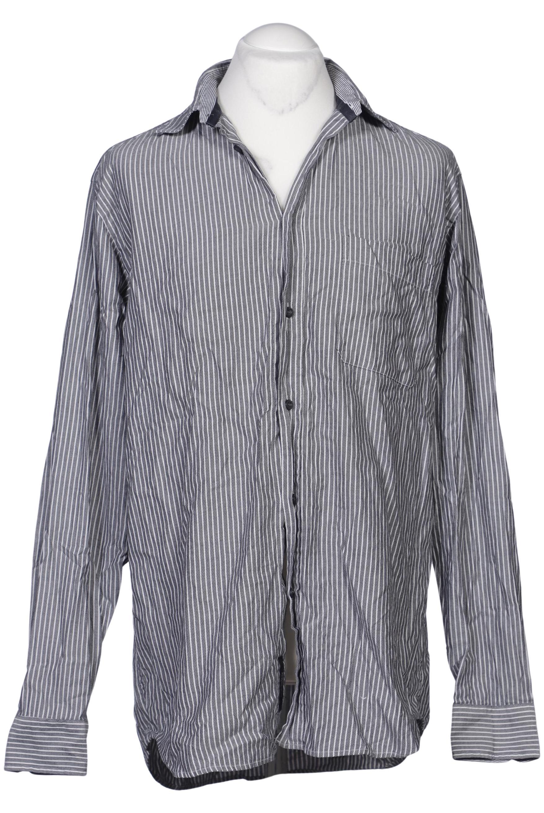 

Z Zegna Herren Hemd, grau, Gr. 52