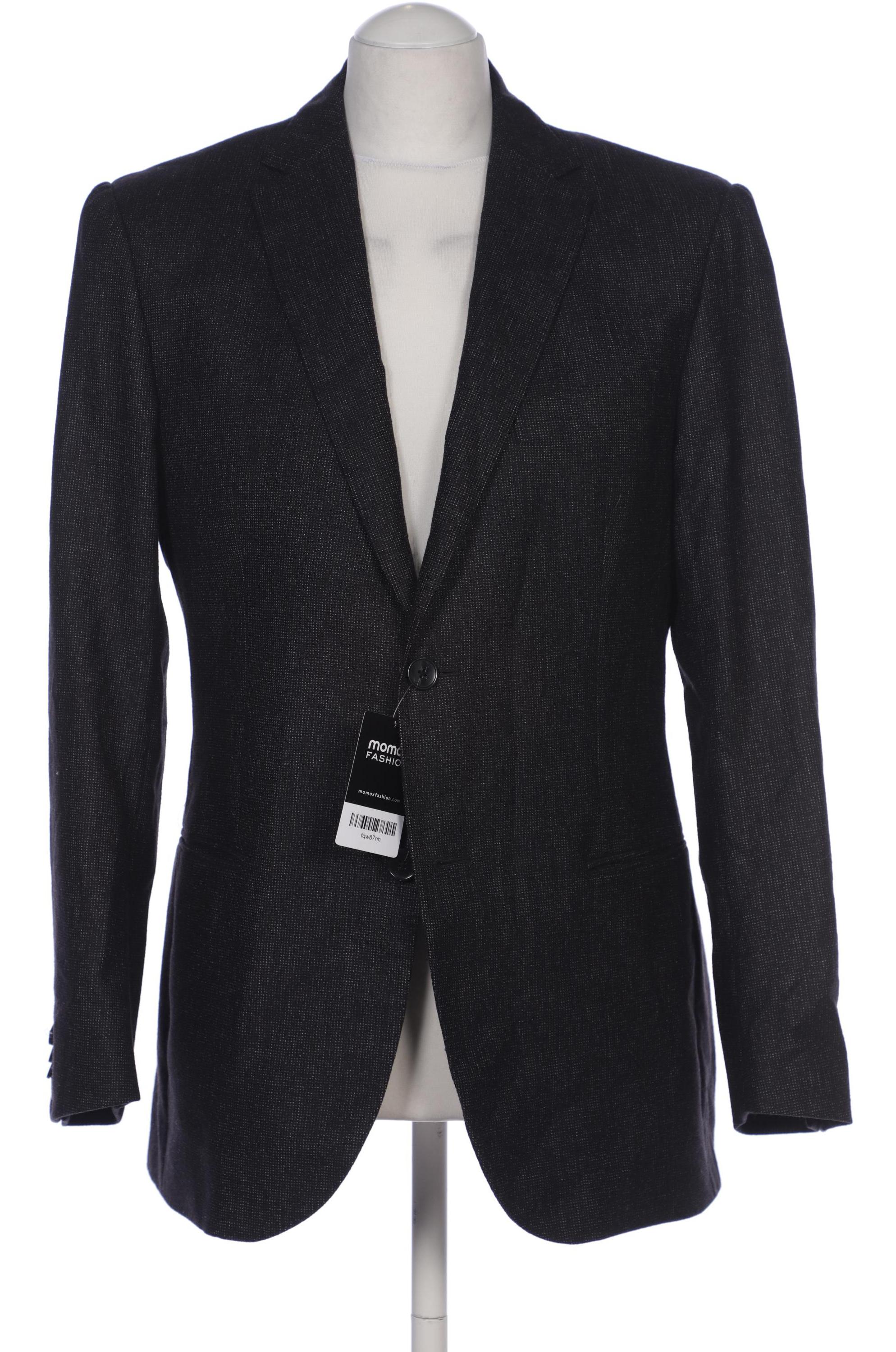

Z Zegna Herren Sakko, schwarz, Gr. 48