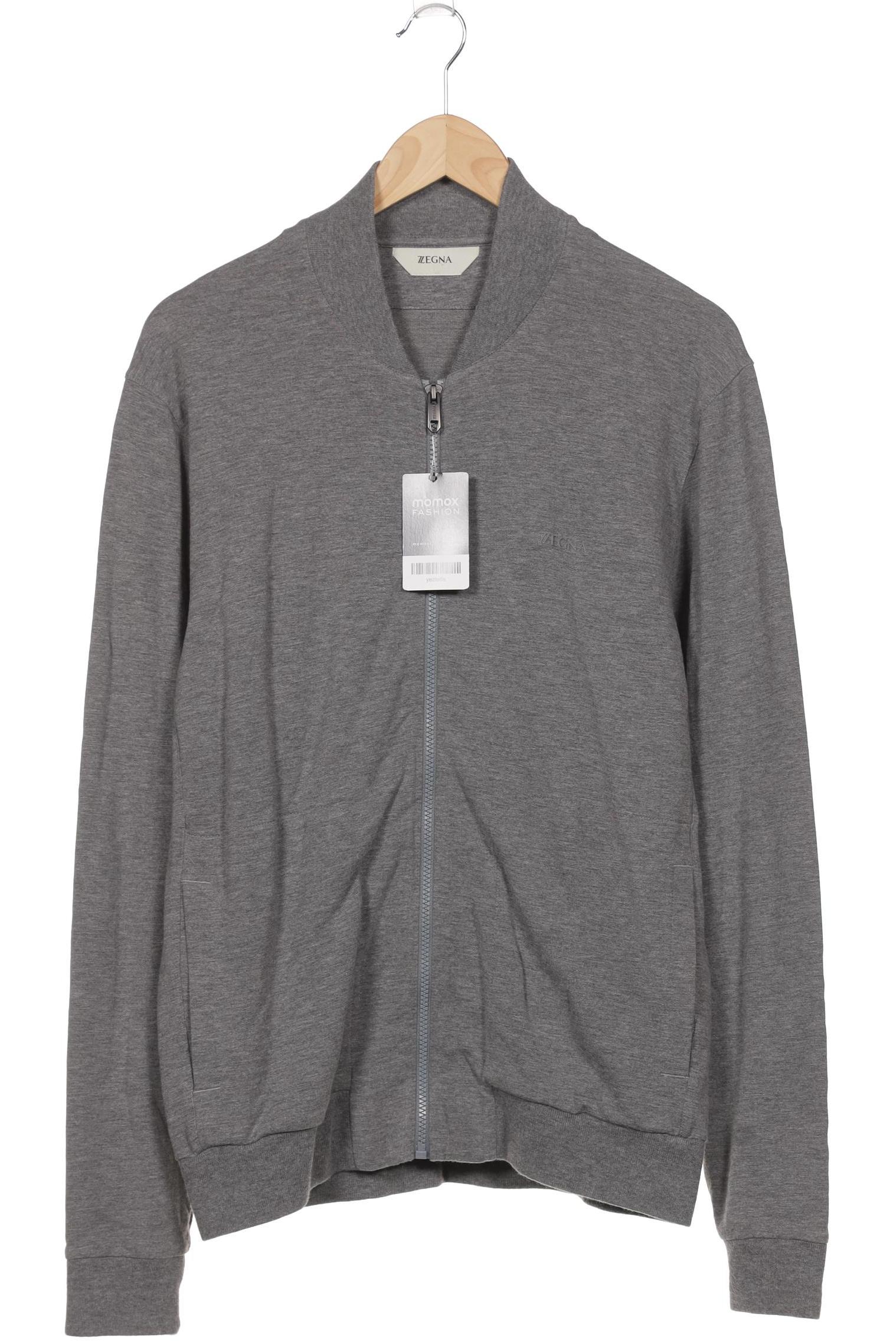

Z Zegna Herren Sweatshirt, grau, Gr. 52