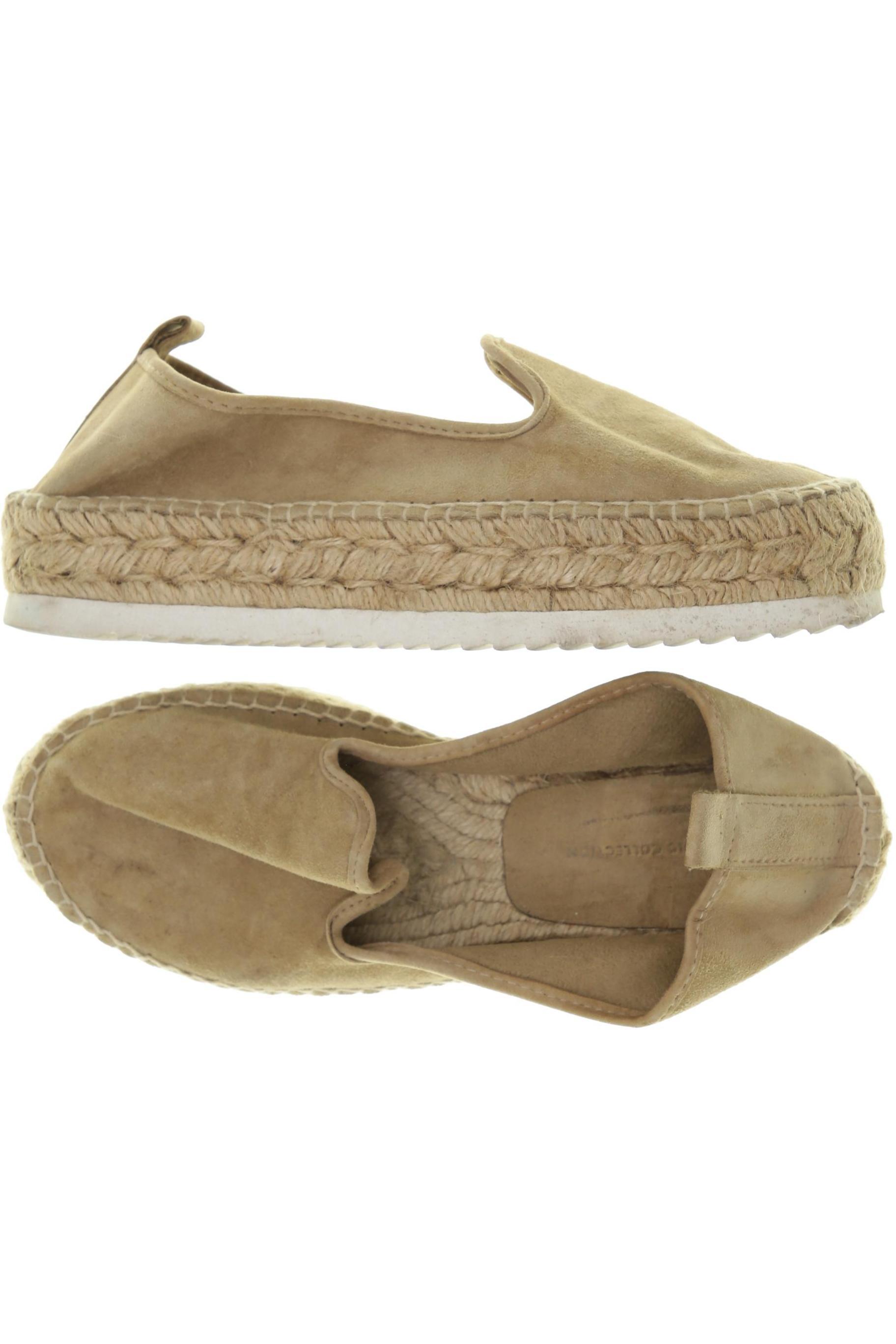 

Zara Damen Halbschuh, beige, Gr. 38