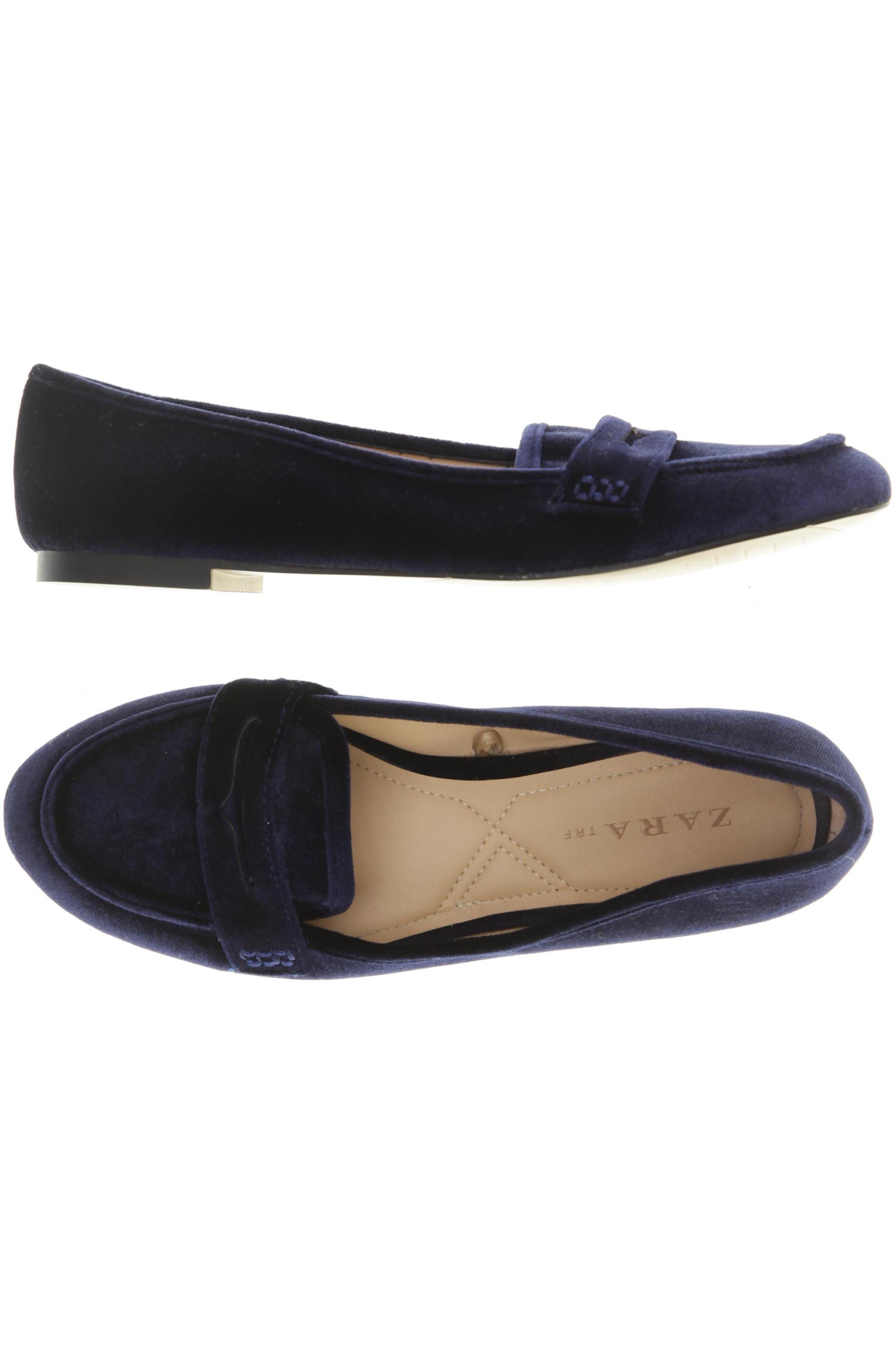 

Zara Damen Halbschuh, blau, Gr. 37