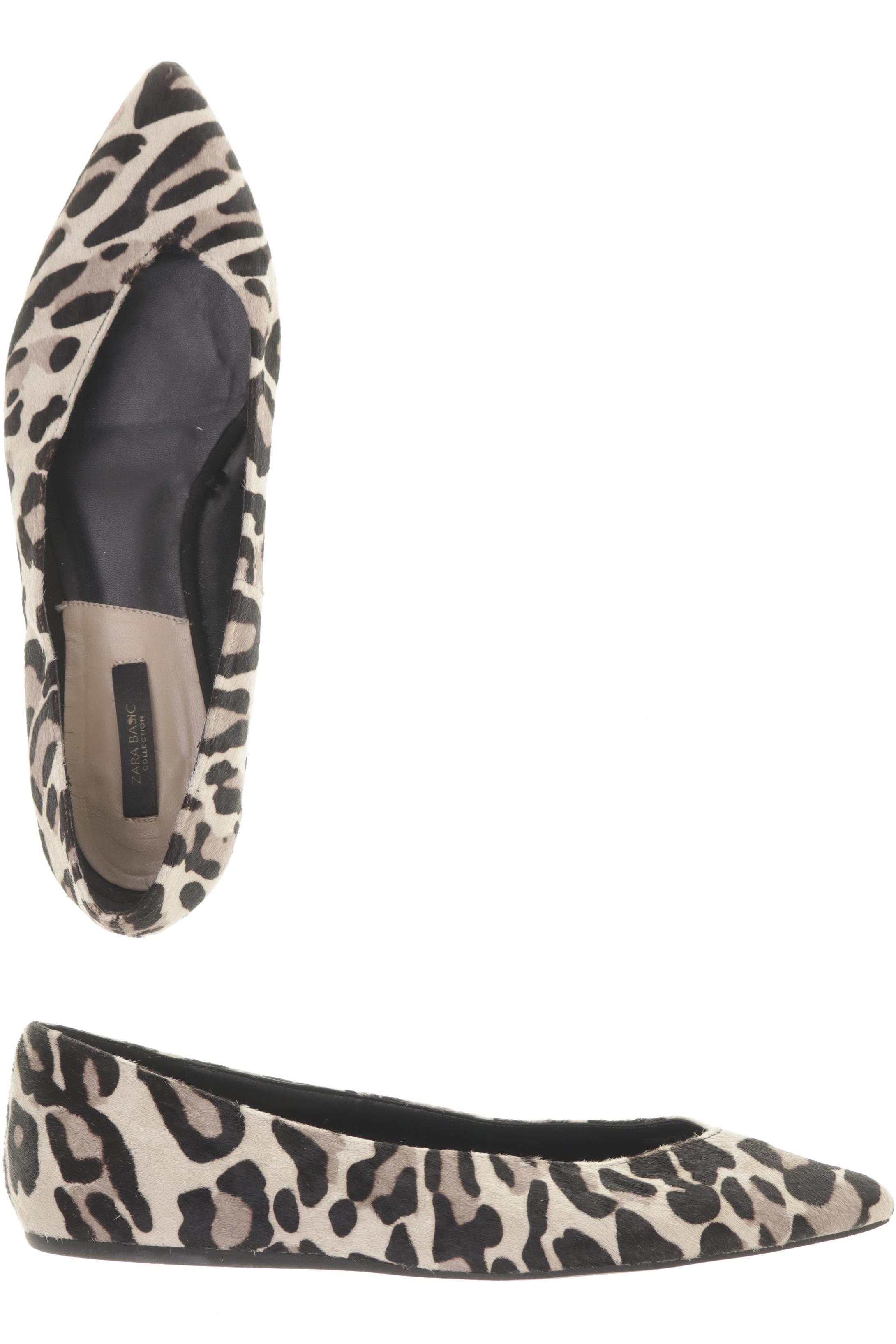 

Zara Damen Ballerinas, beige, Gr. 40