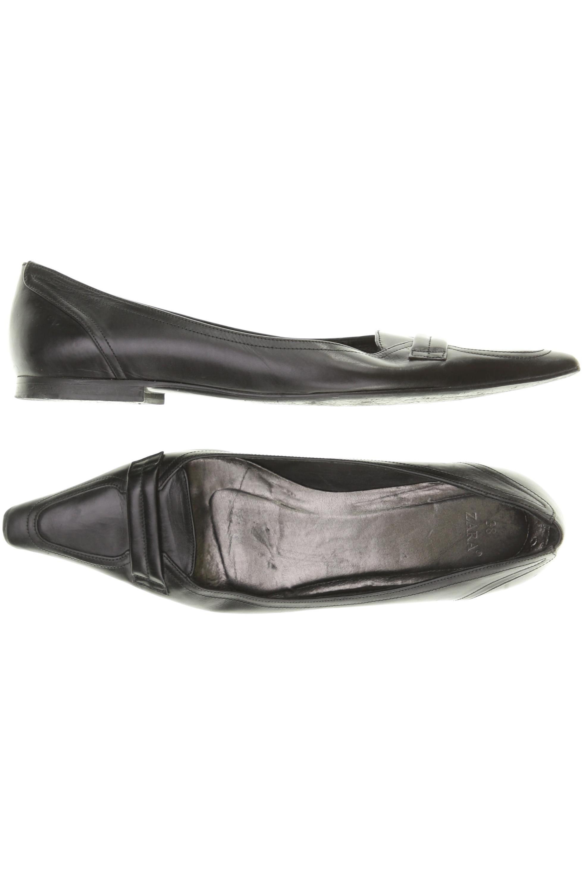 

Zara Damen Ballerinas, schwarz, Gr. 38