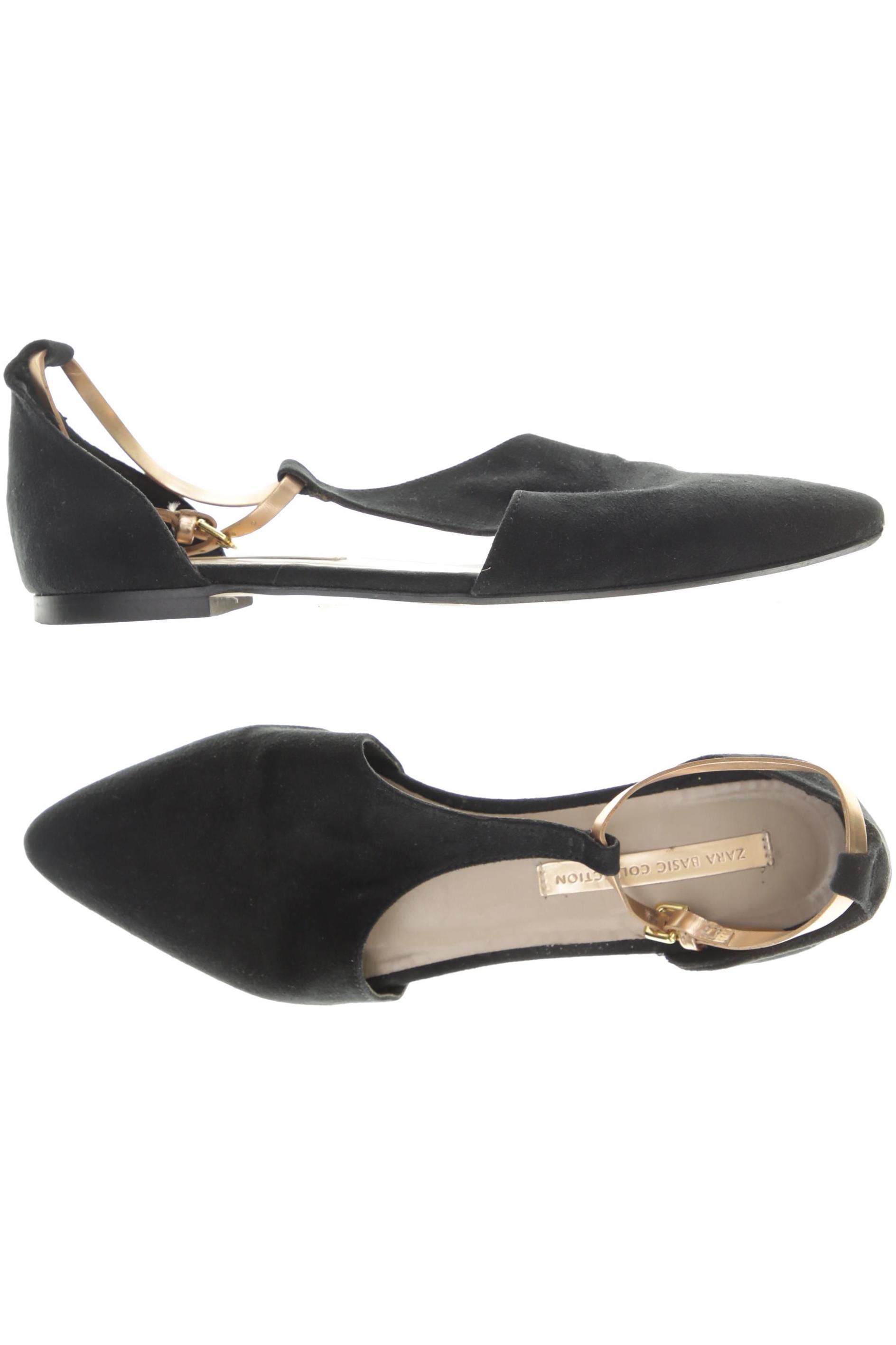 

Zara Damen Ballerinas, schwarz, Gr. 36