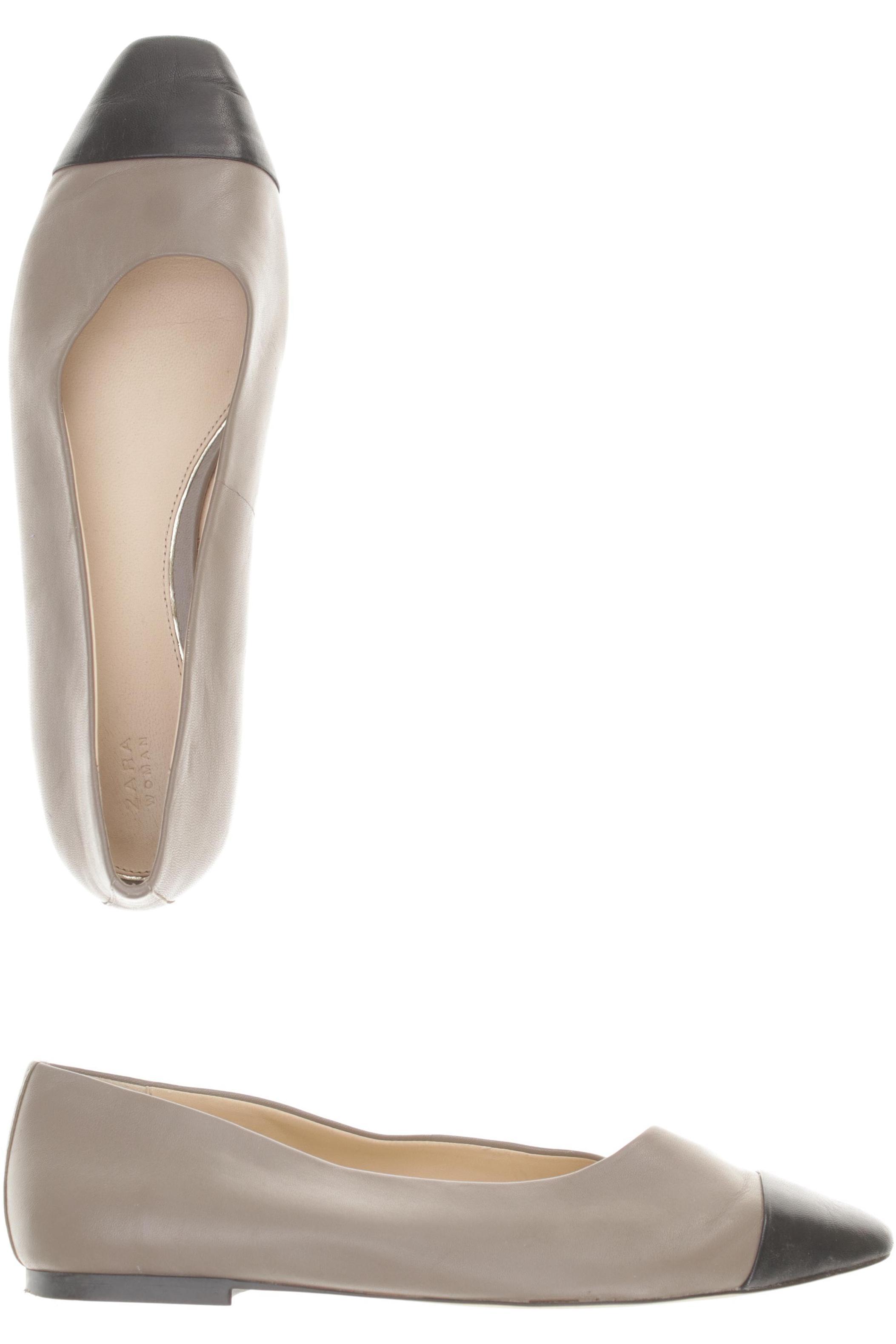 

Zara Damen Ballerinas, grau, Gr. 37