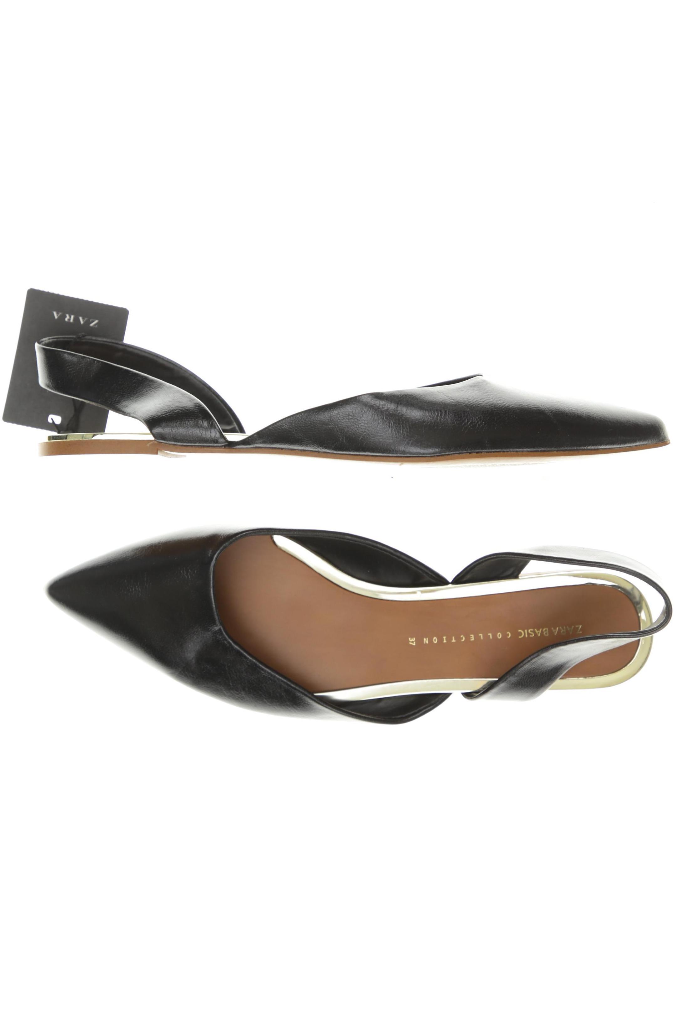 

Zara Damen Sandale, schwarz, Gr. 37