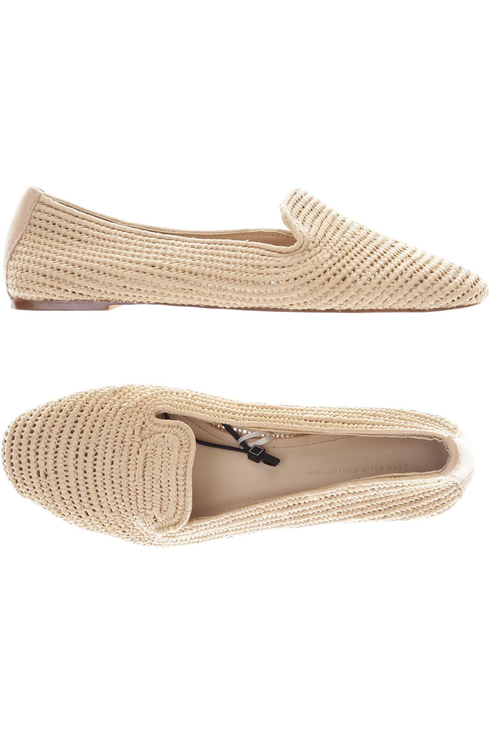 

Zara Damen Ballerinas, beige, Gr. 38