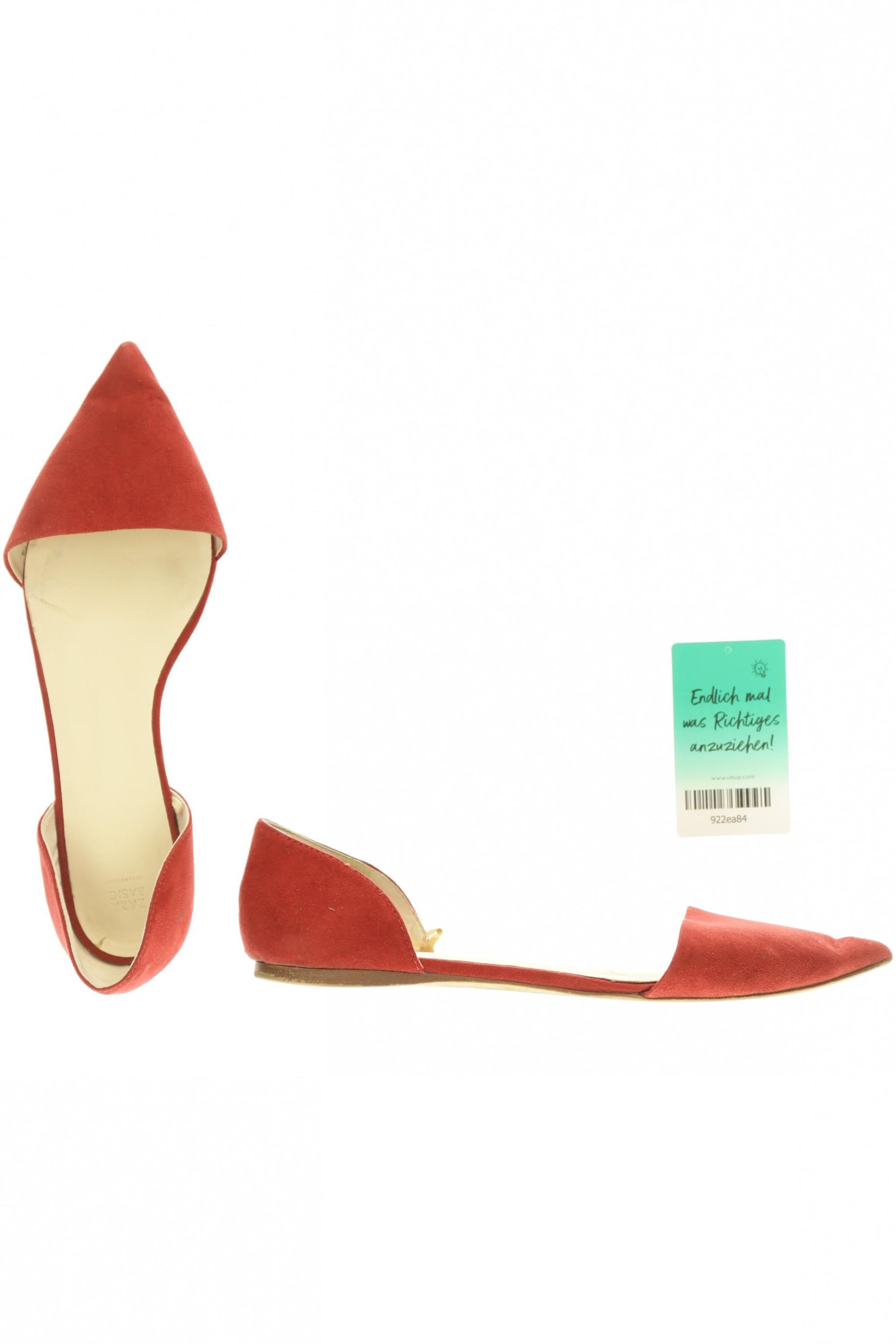 

Zara Damen Ballerinas, rot, Gr. 38