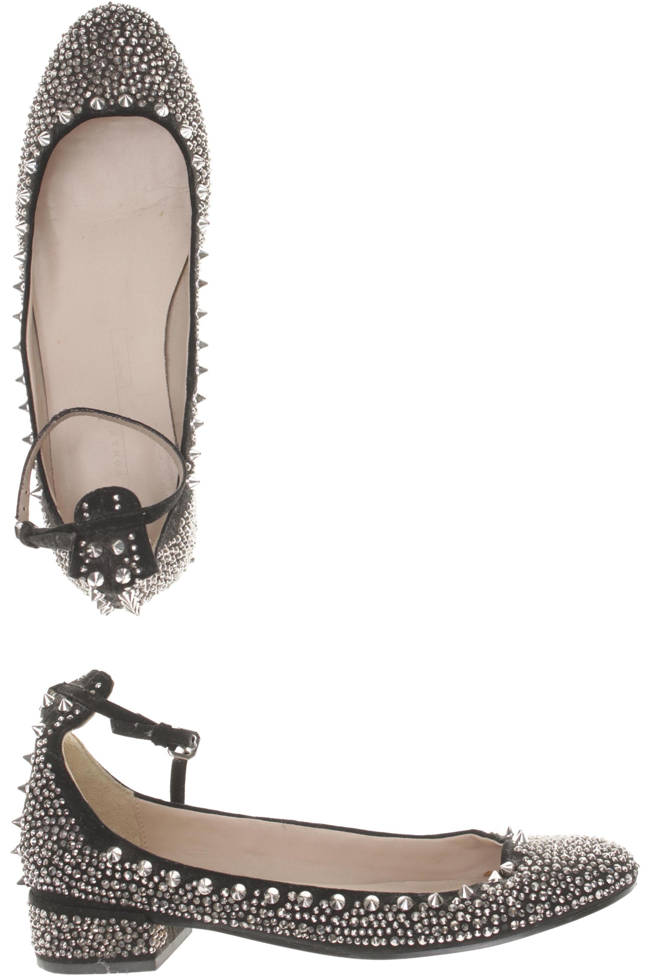 

Zara Damen Ballerinas, schwarz, Gr. 39