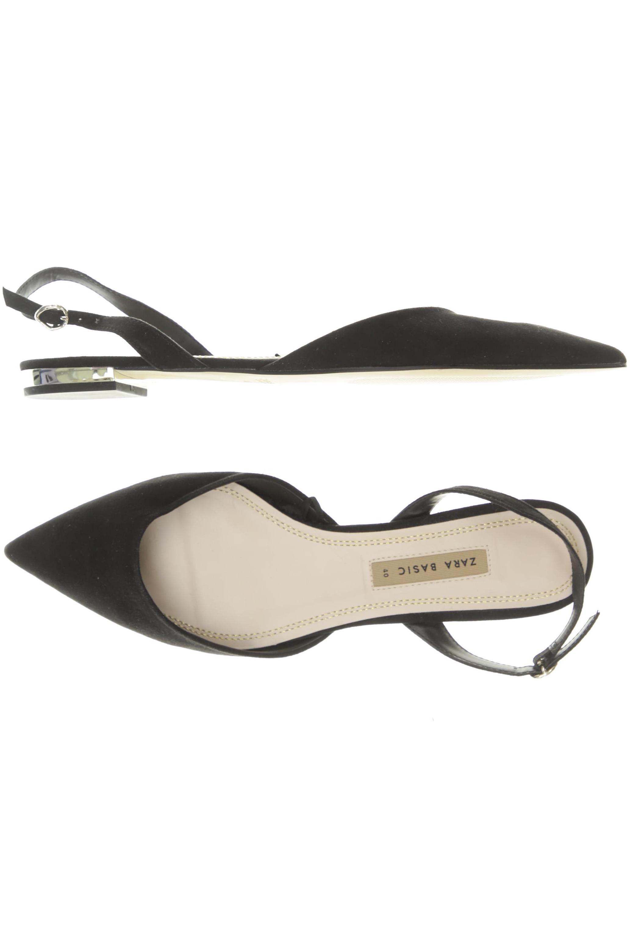 

Zara Damen Sandale, schwarz, Gr. 40