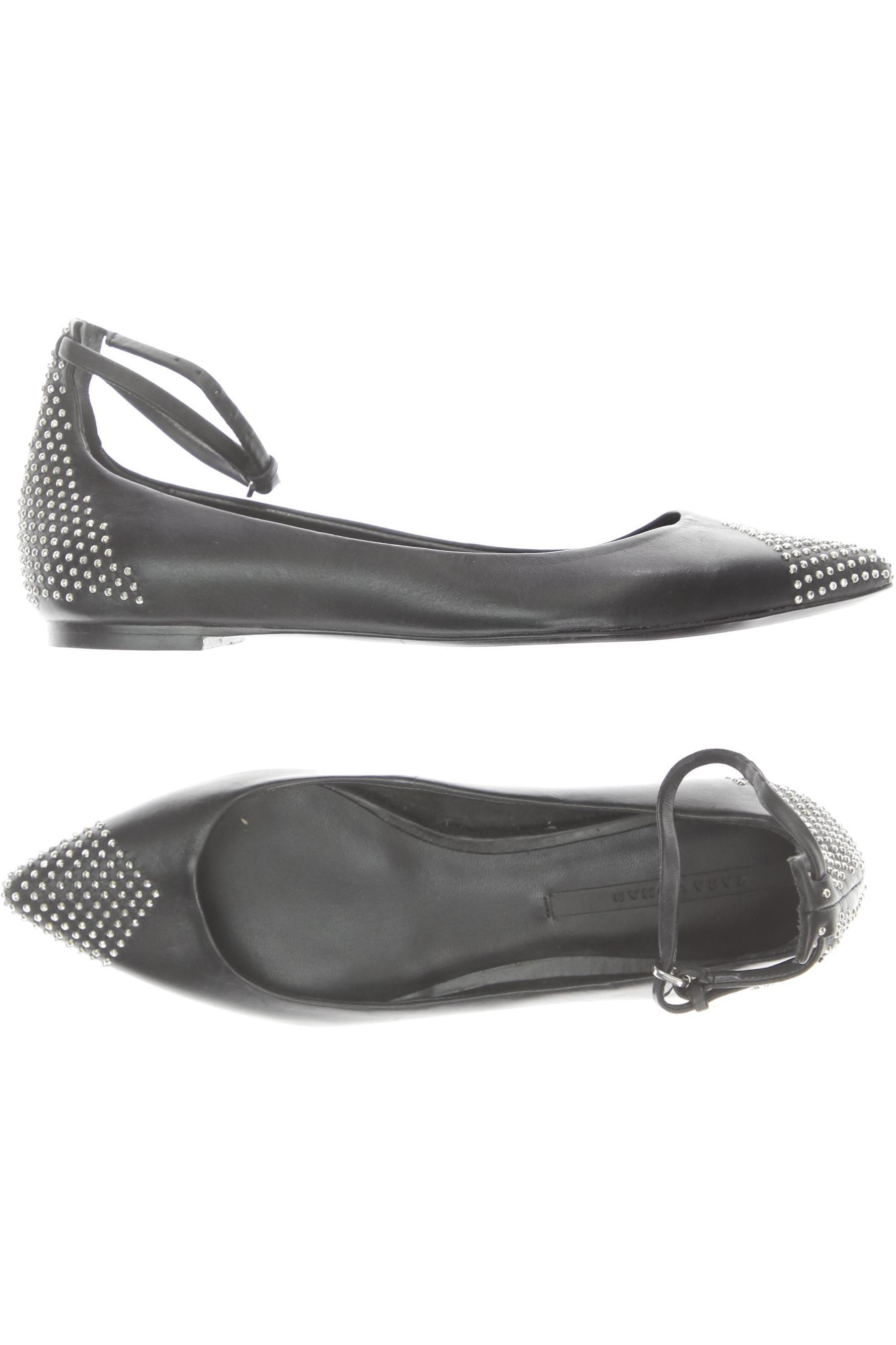

Zara Damen Ballerinas, schwarz, Gr. 36